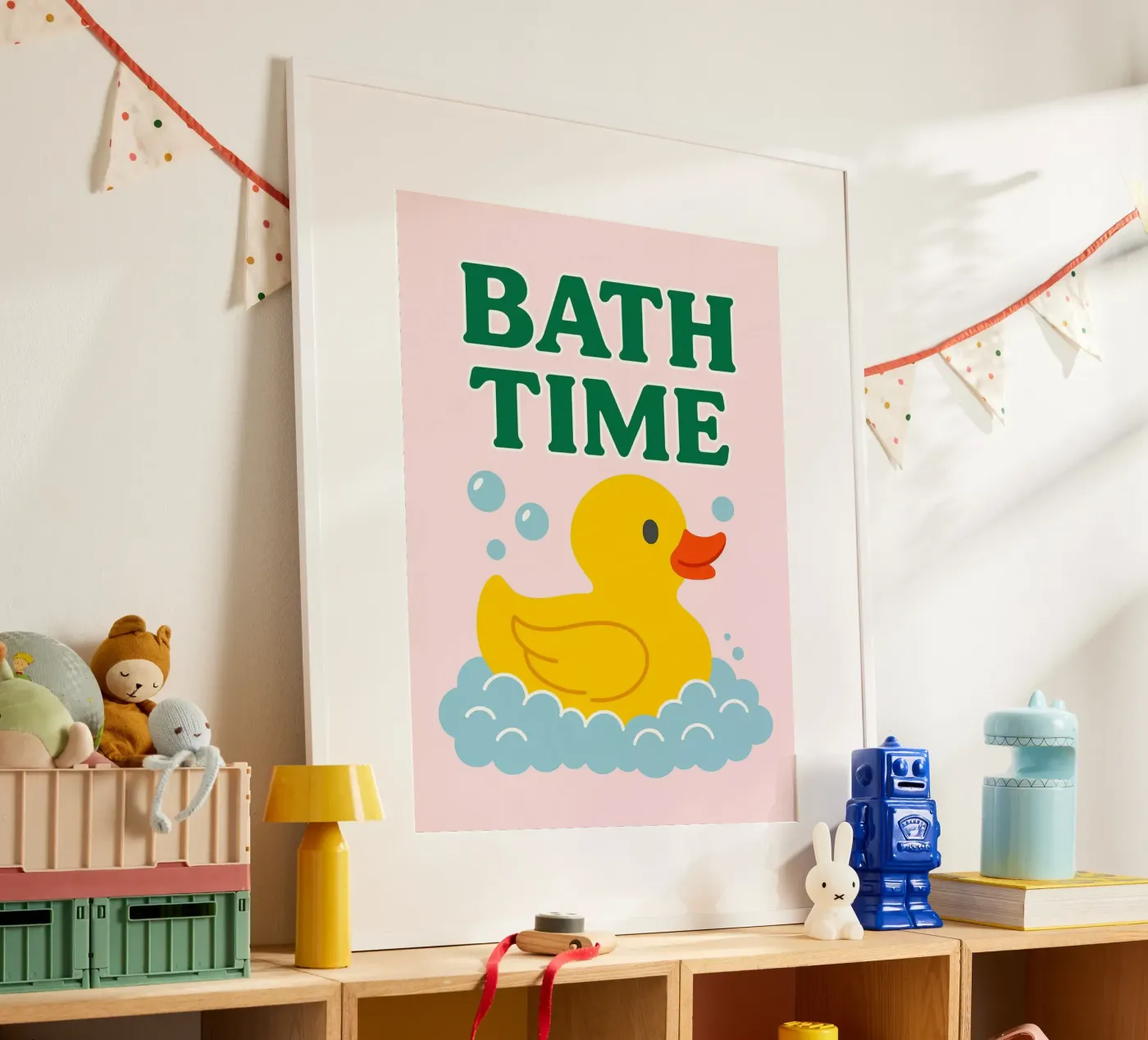bath time poster by ersanim