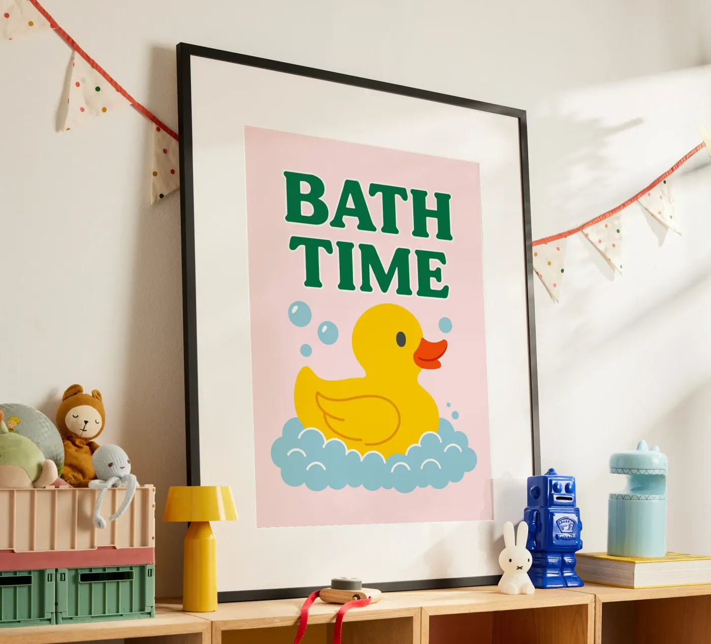 bath time poster by ersanim