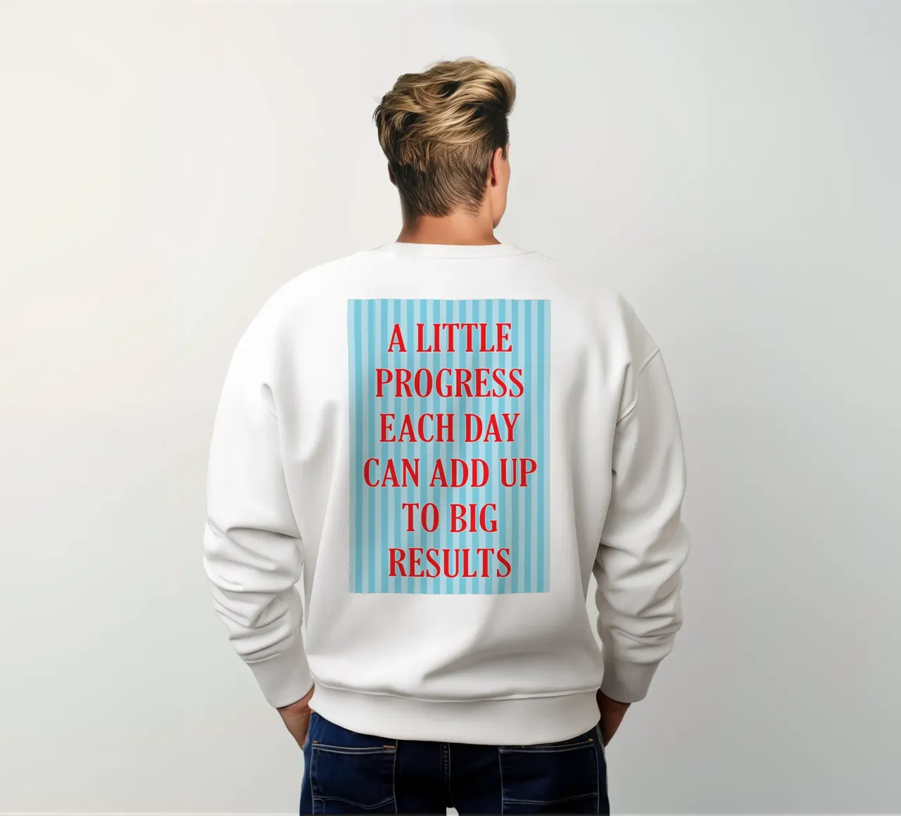 un piccolo progresso grandi risultati felpa da ersanim
