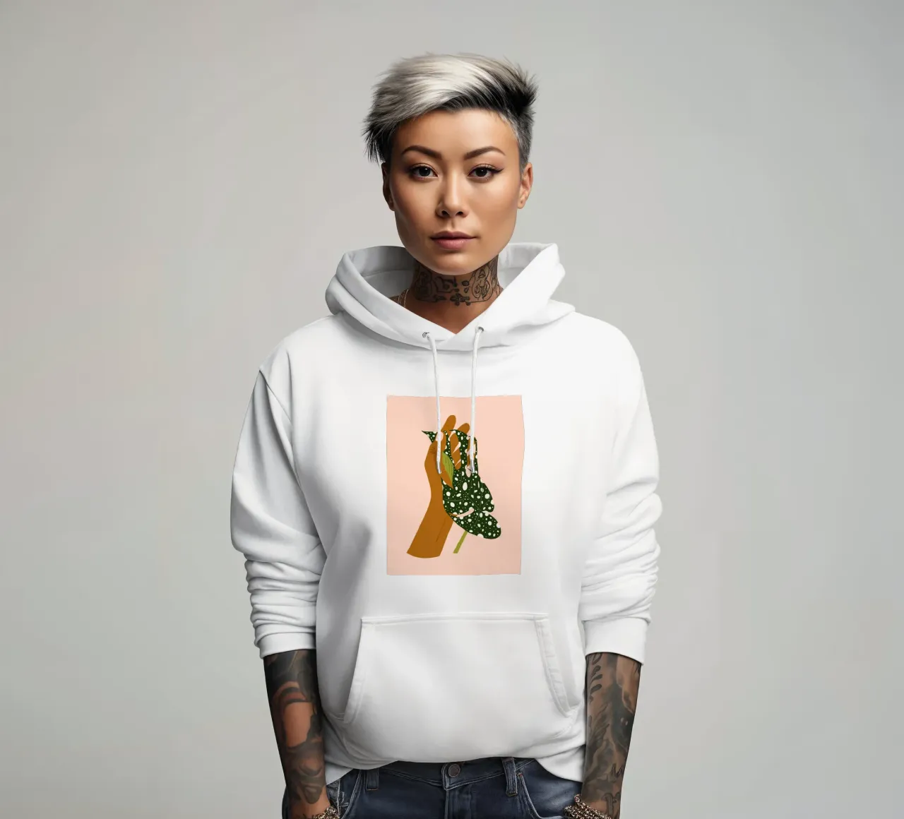 Botanical Love hoodie by 83oranges.com