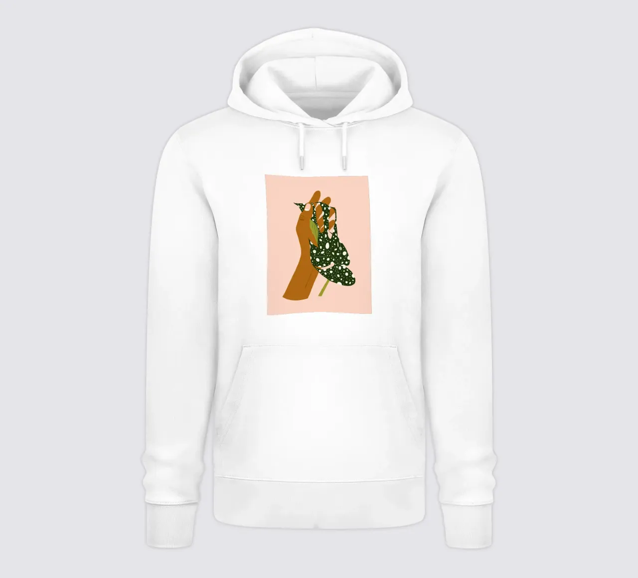 Amore botanico felpa con cappuccio da 83oranges