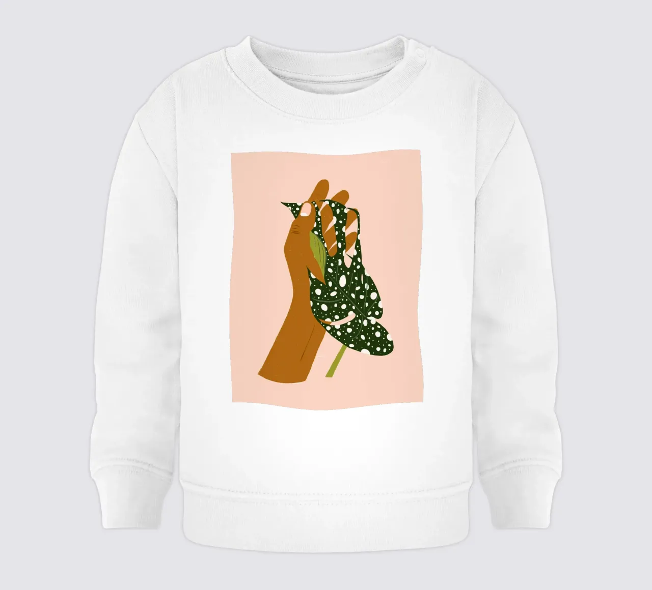 Amore botanico felpa neonato da 83oranges