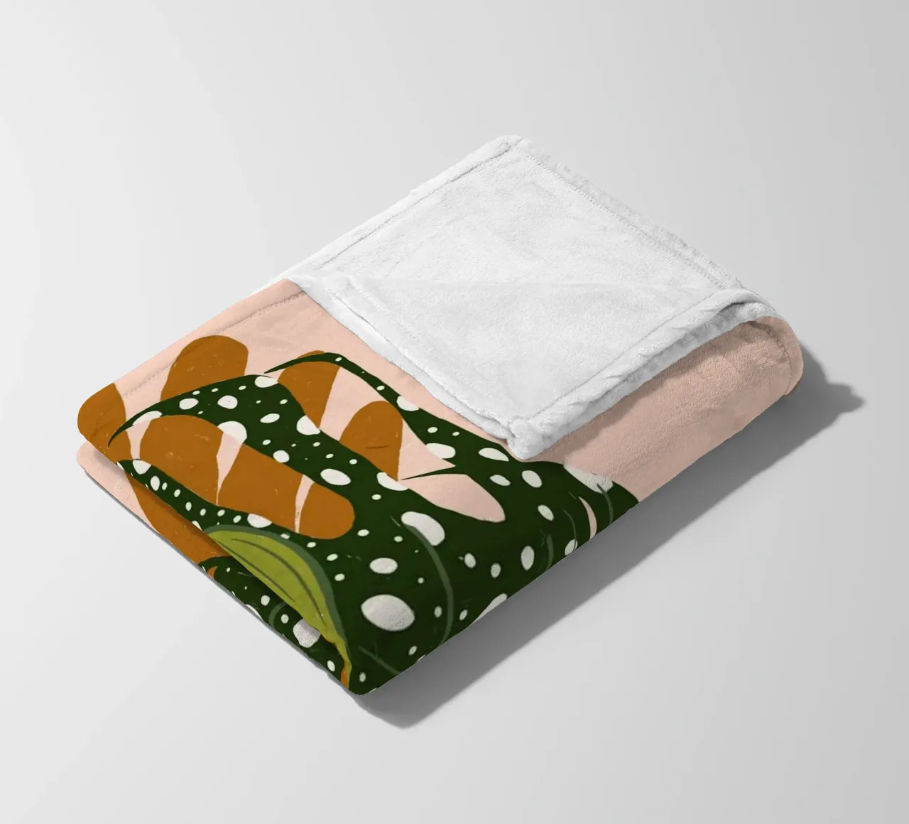 Amore botanico coperta in pile da 83oranges