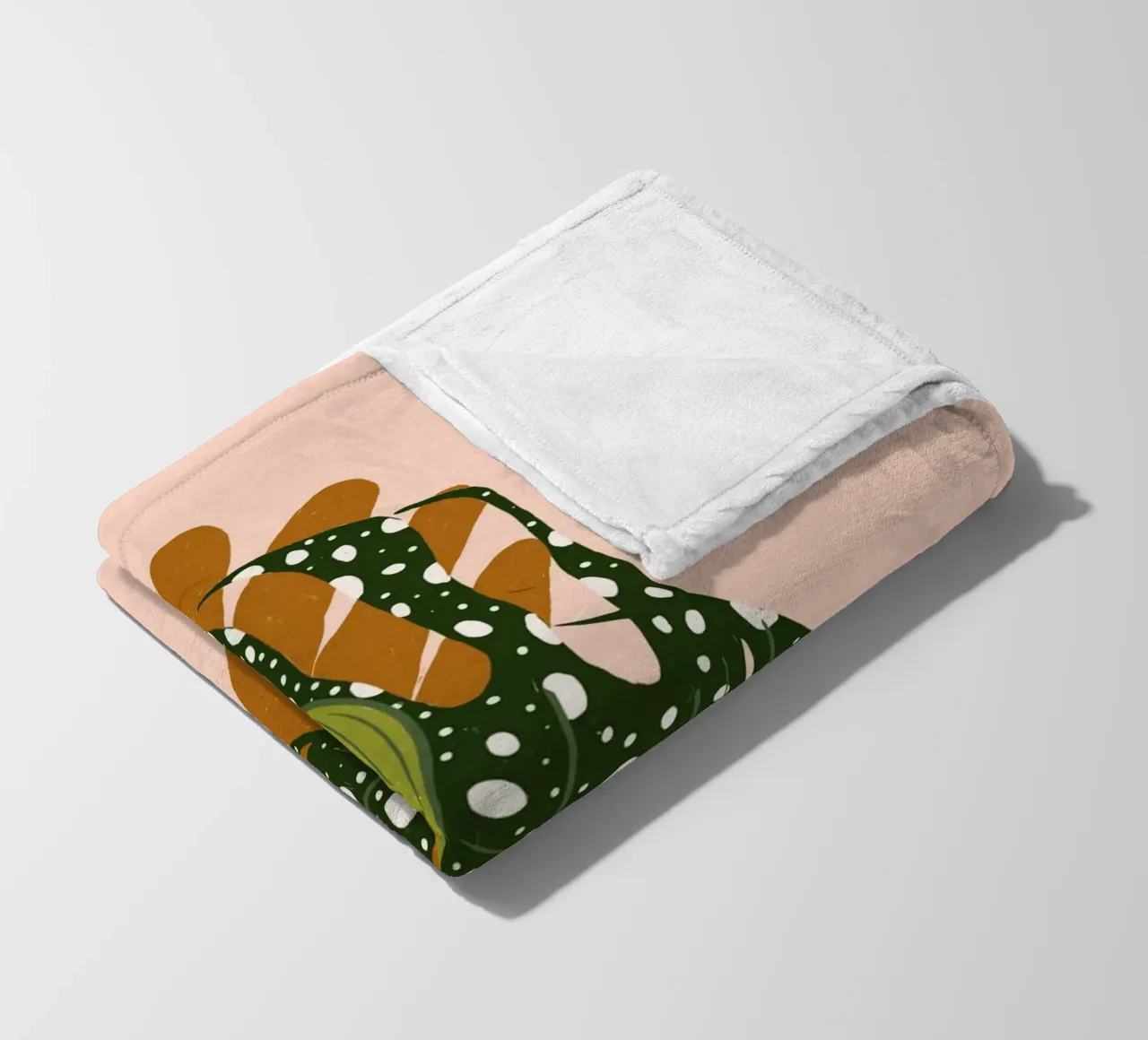 Amore botanico coperta in pile da 83oranges