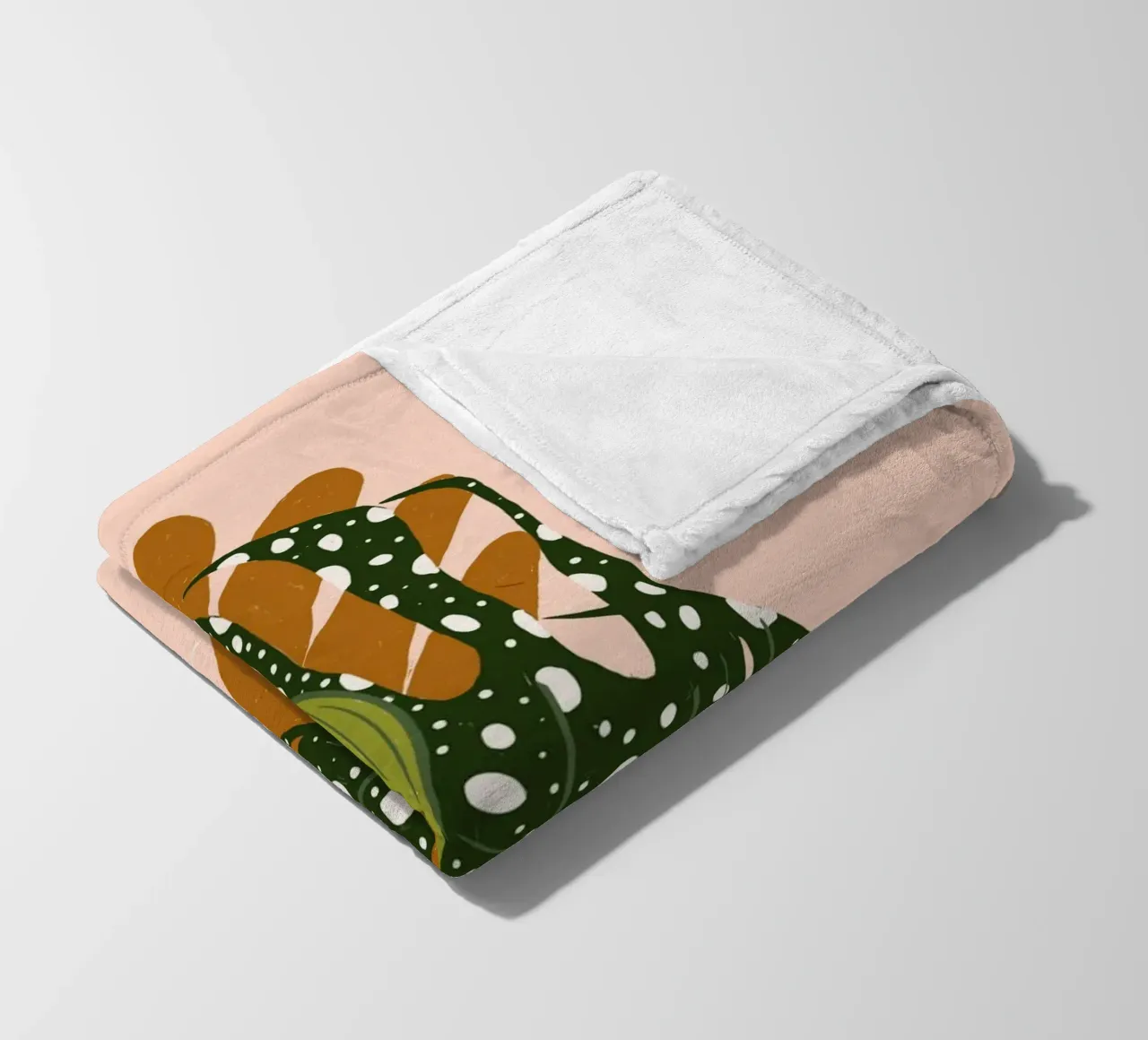 Amore botanico coperta in pile da 83oranges