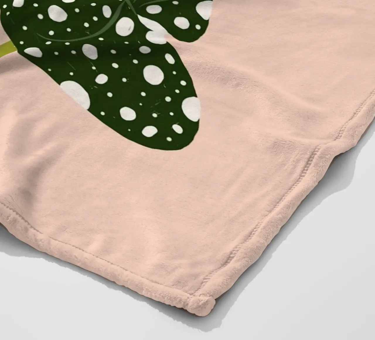 Amore botanico coperta in pile da 83oranges