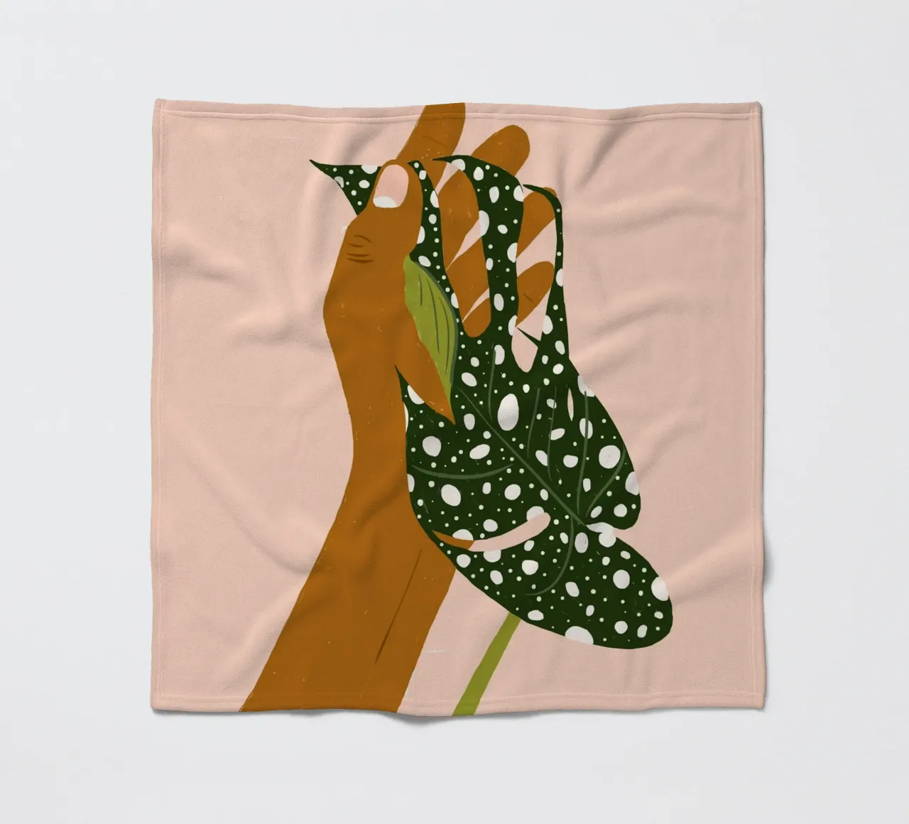 Amore botanico coperta in pile da 83oranges