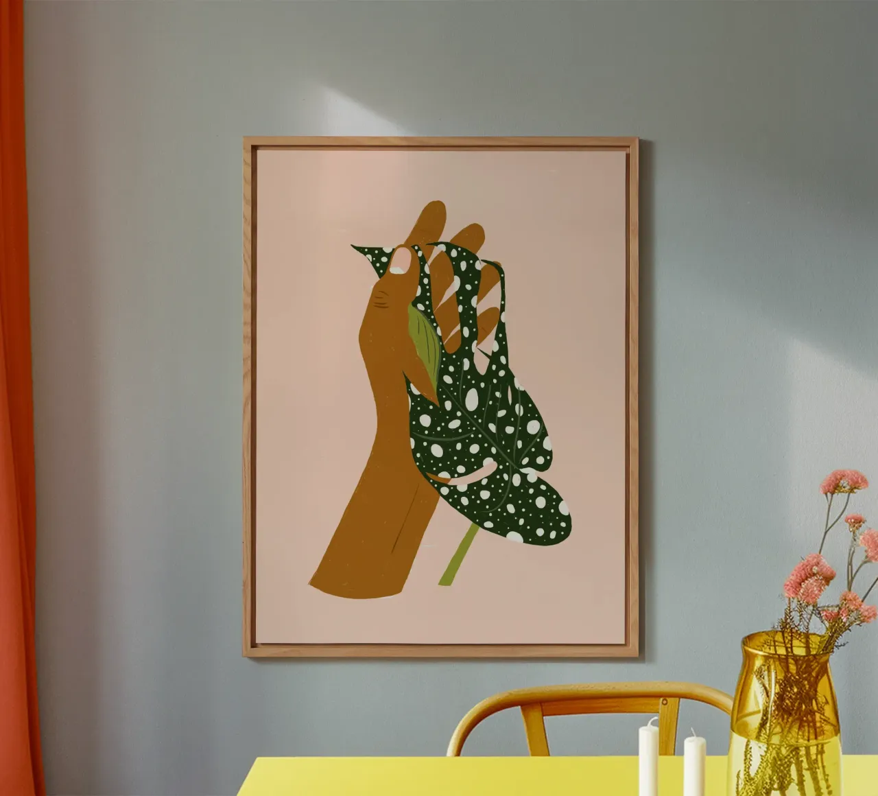 Amore botanico alluminio dibond da 83oranges