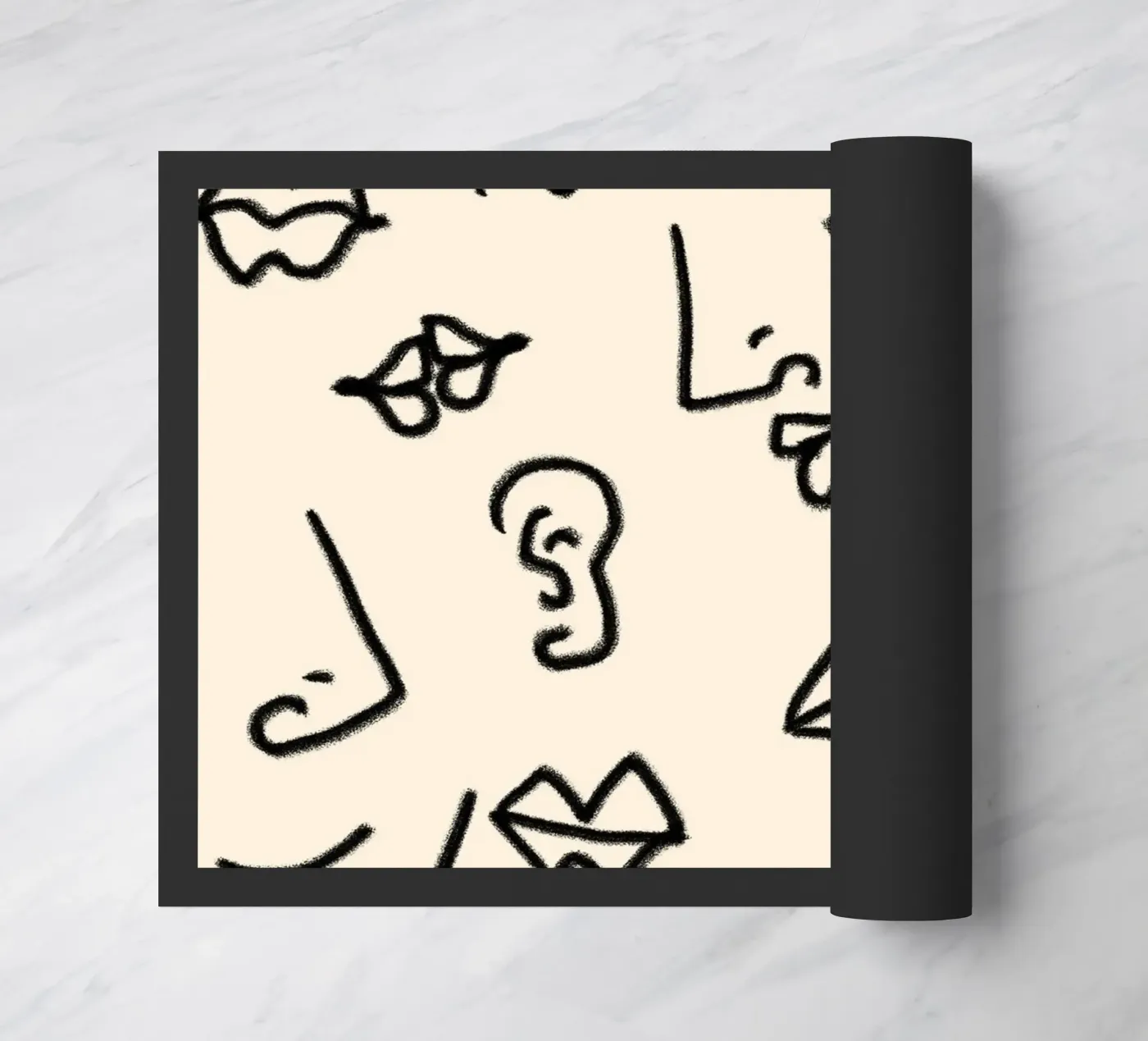 Senses Fußmatte von 83oranges.com