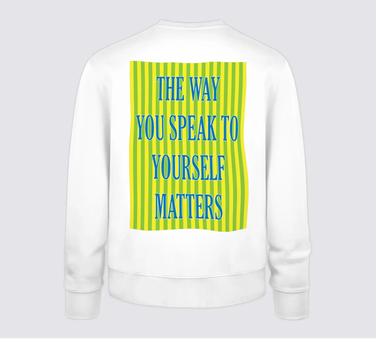 il modo in cui parlate a voi stessi è importante felpa da ersanim