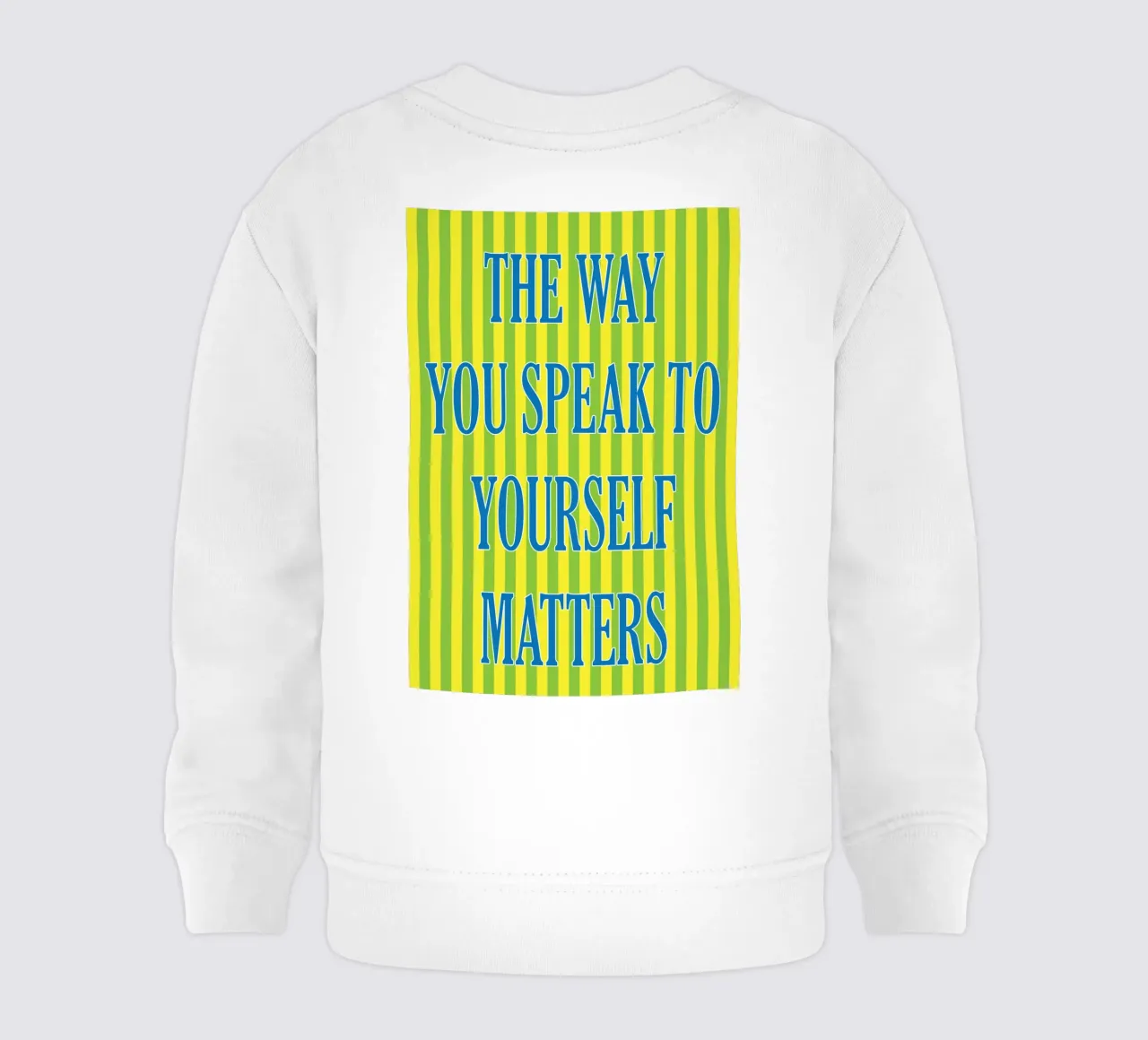 il modo in cui parlate a voi stessi è importante felpa neonato da ersanim