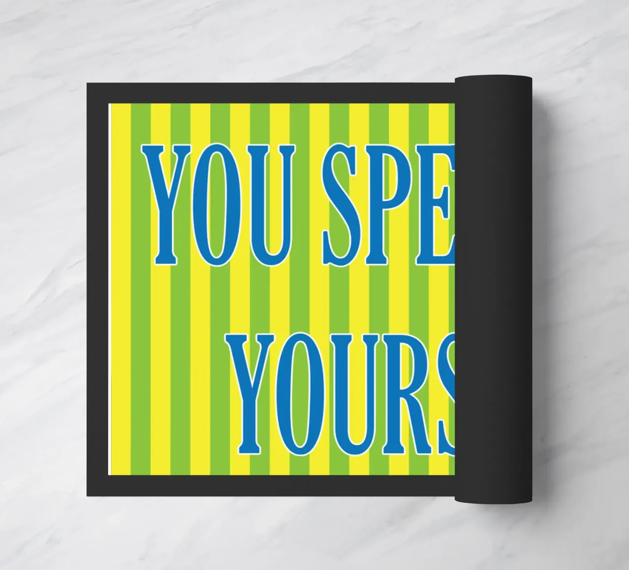 il modo in cui parlate a voi stessi è importante zerbino da ersanim