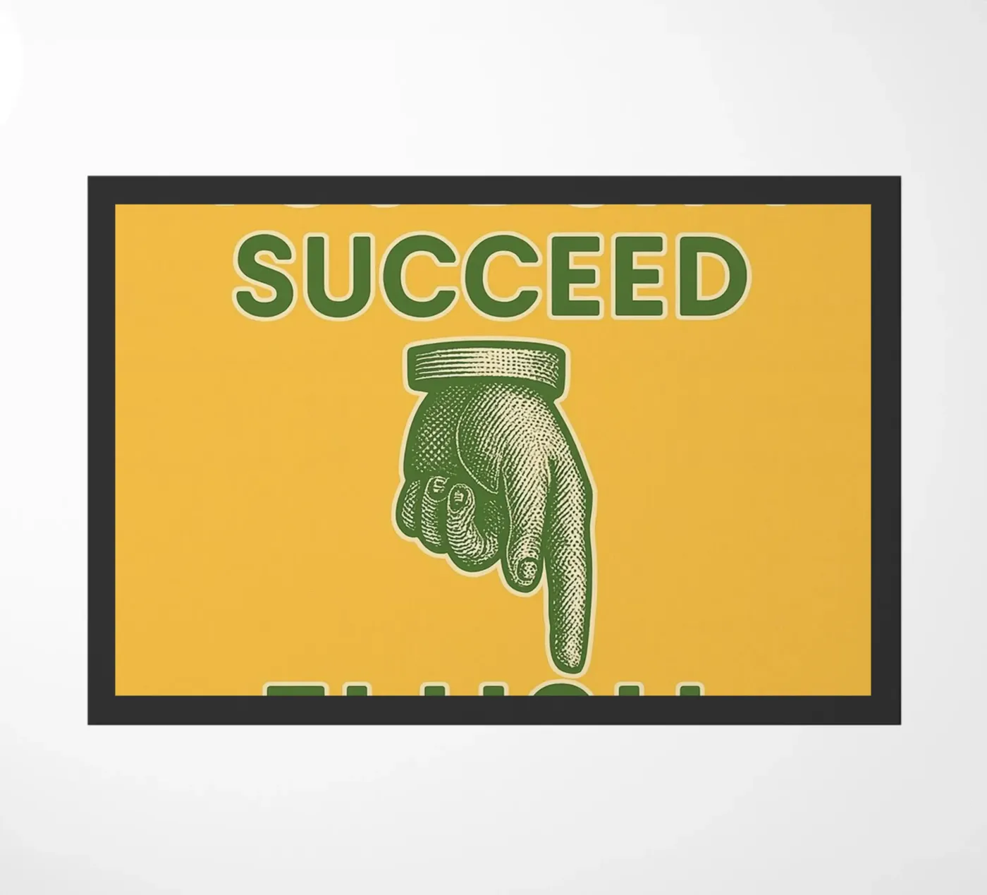 sciacquare di nuovo, per favore zerbino da ersanim