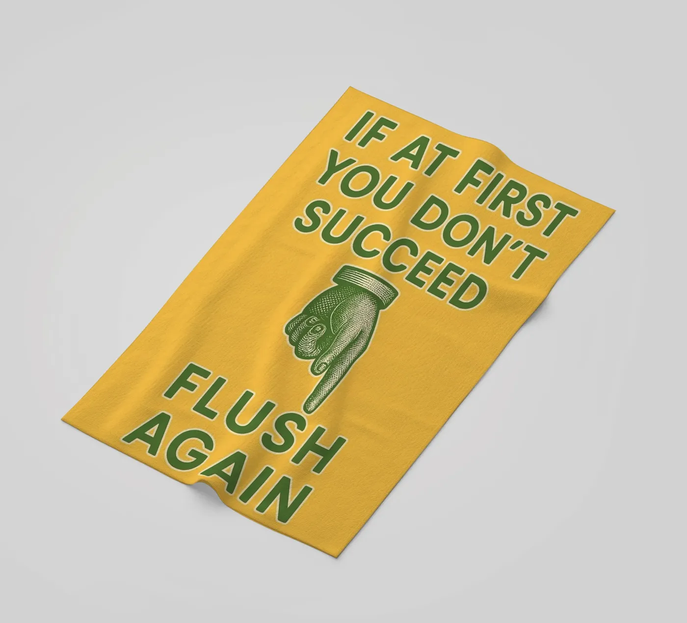 please flush again telo mare da ersanim