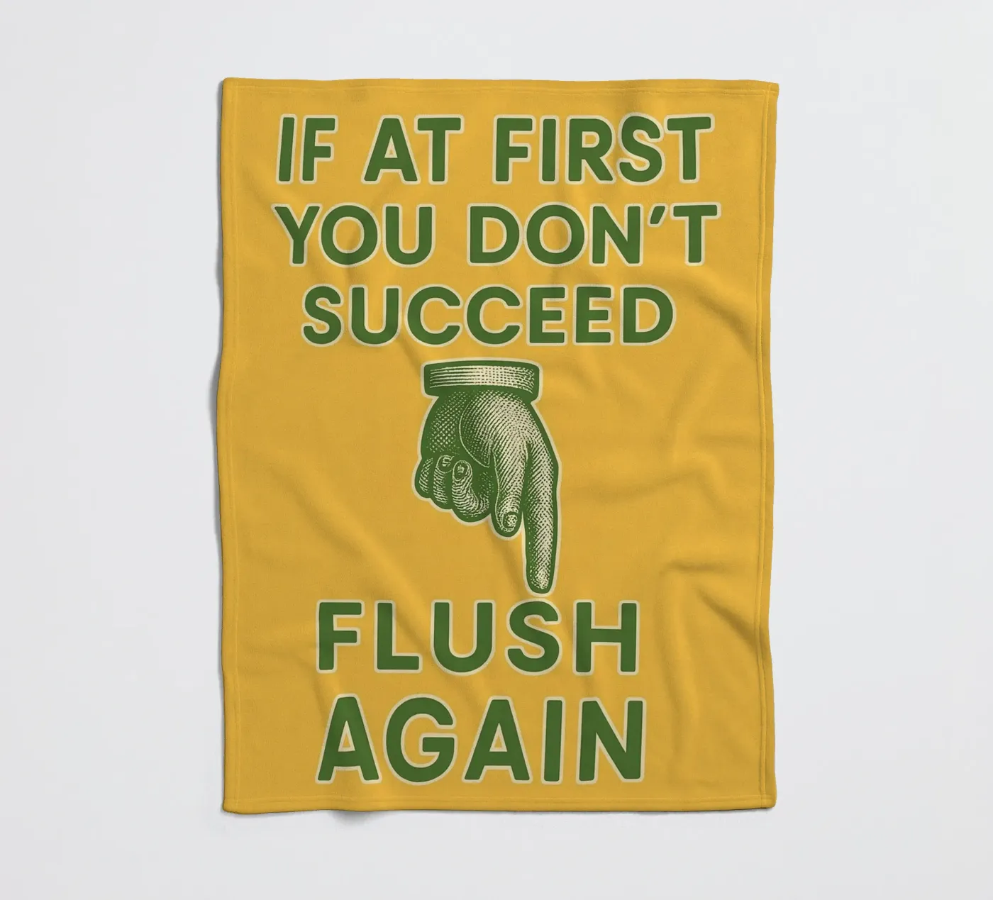 sciacquare di nuovo, per favore coperta in pile da ersanim