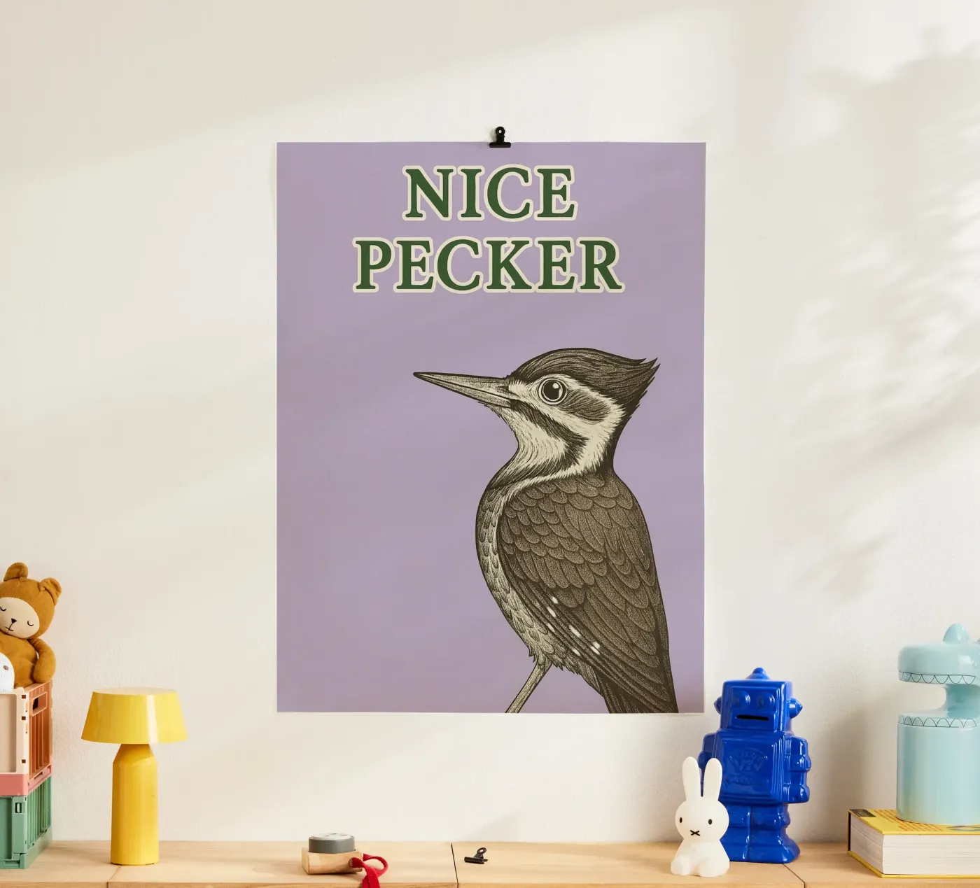 nice pecker poster van ersanim