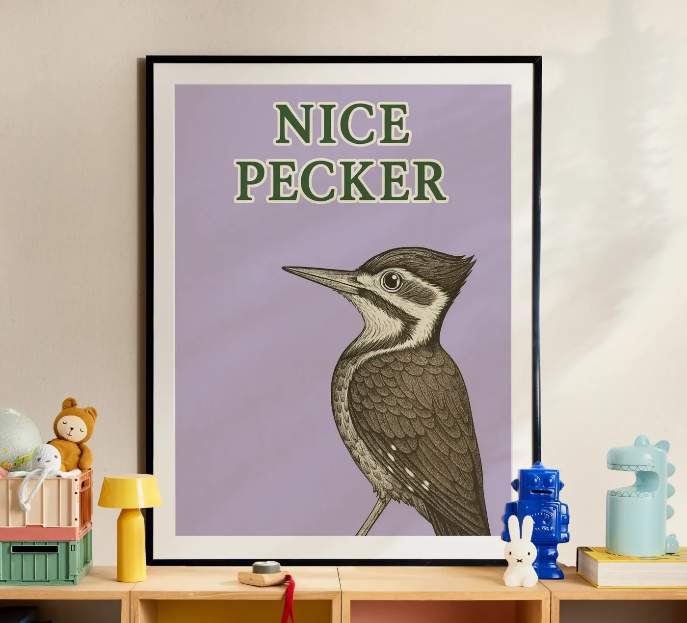 nice pecker poster van ersanim