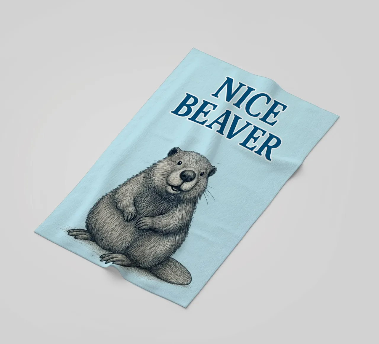 bel castoro telo mare da ersanim