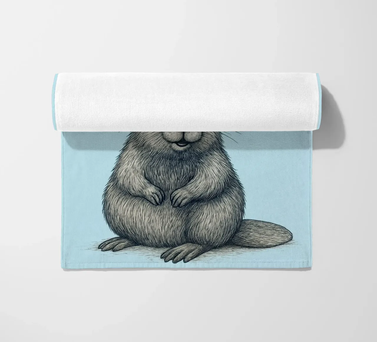 bel castoro telo mare da ersanim