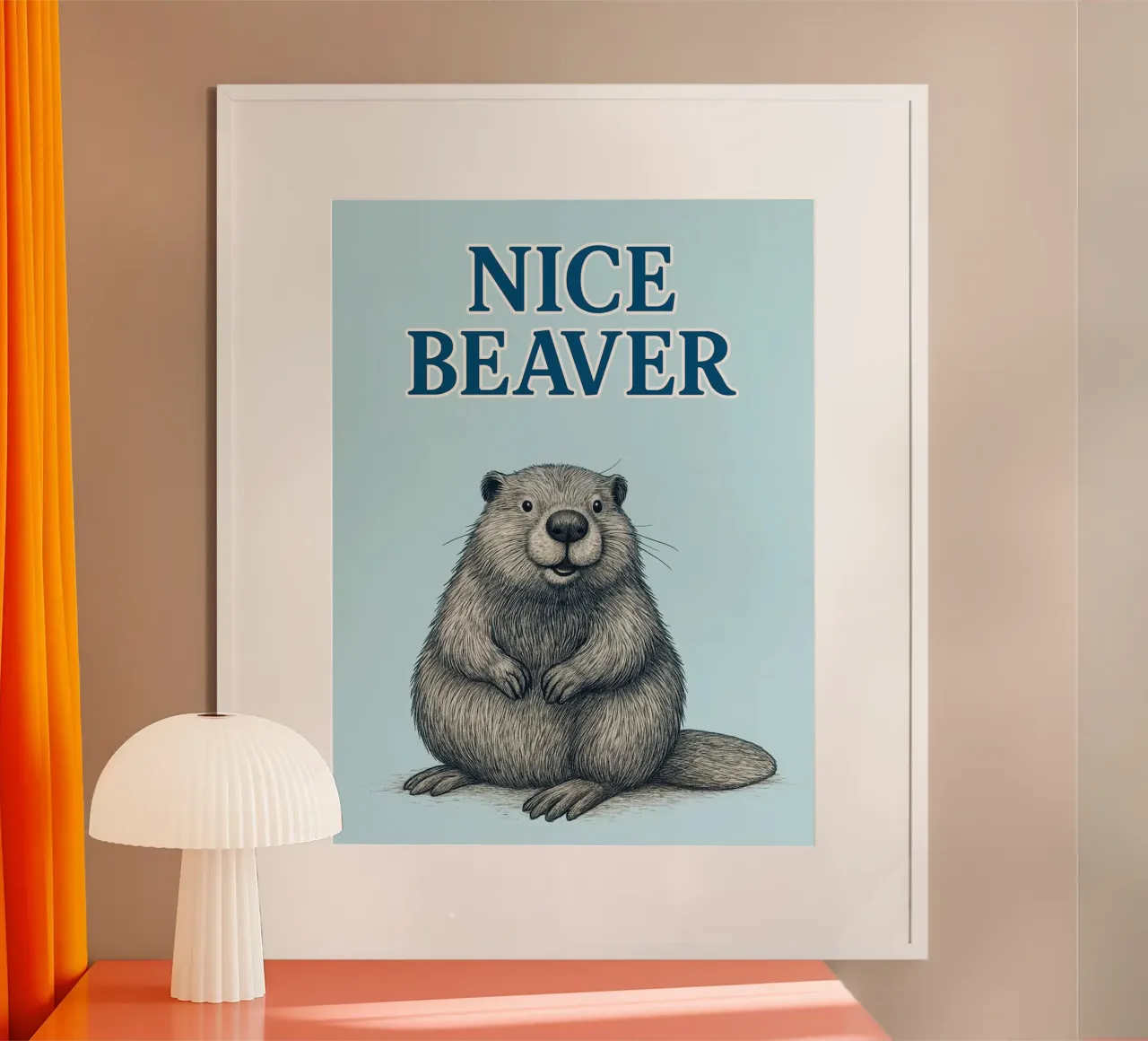 leuke bever poster van ersanim