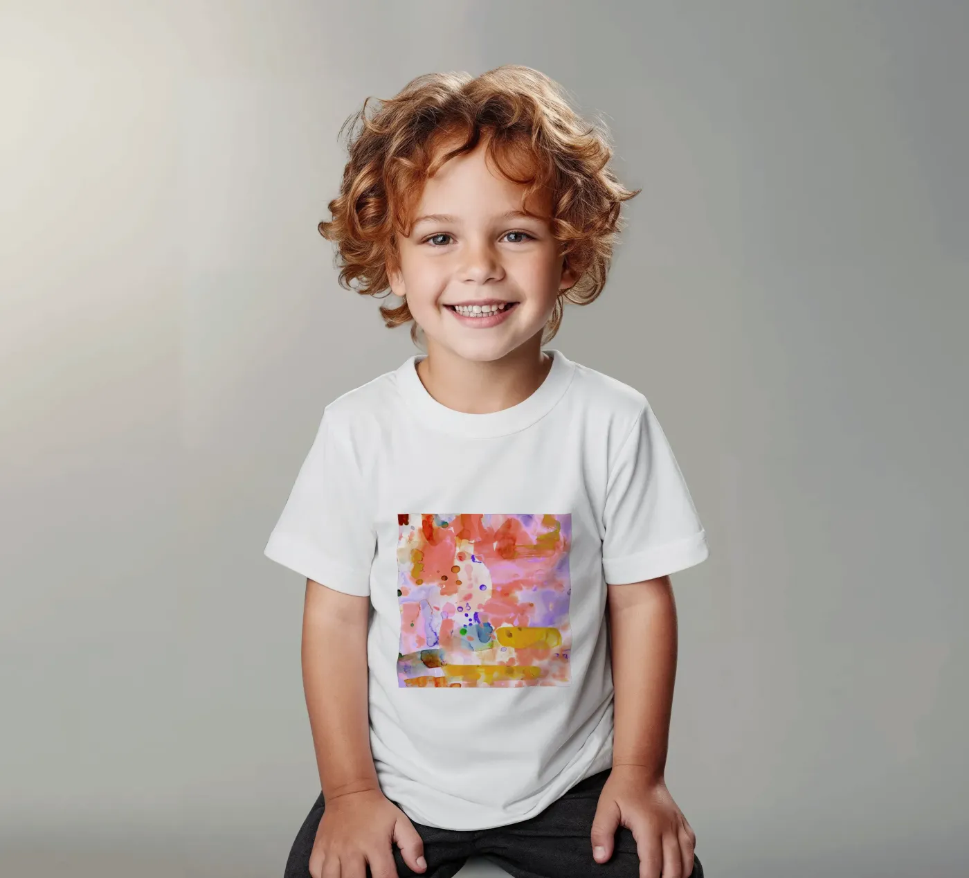 Flamingo t-shirt bambini da Amy Sia