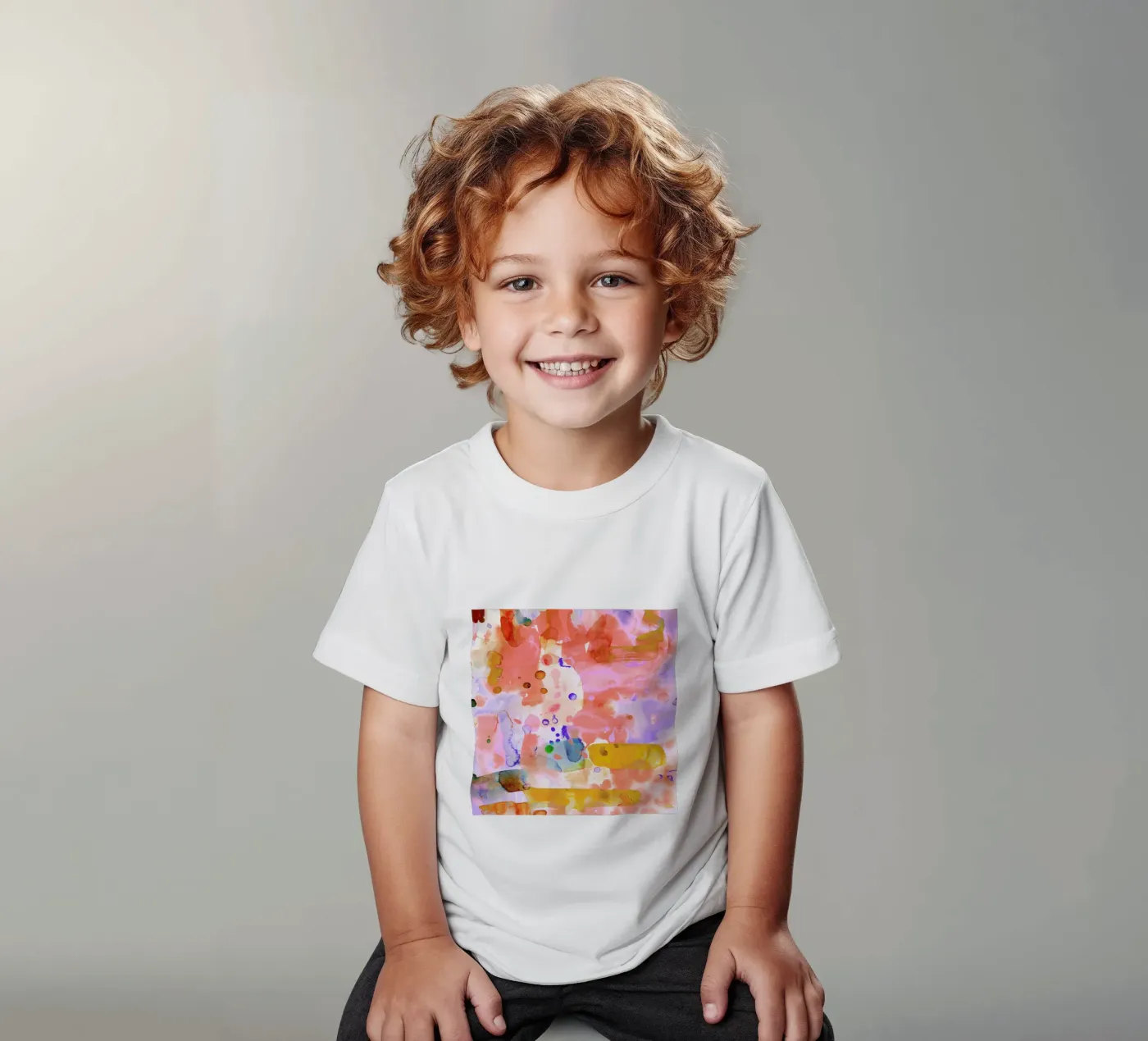 Flamingo kinder t-shirt van Amy Sia