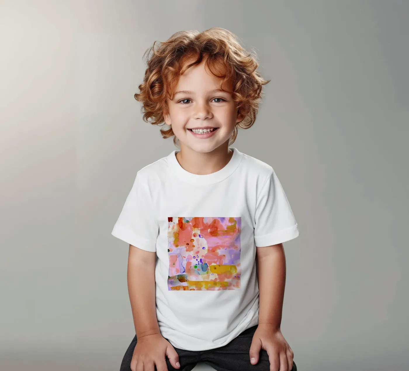 Flamingo t-shirt bambini da Amy Sia