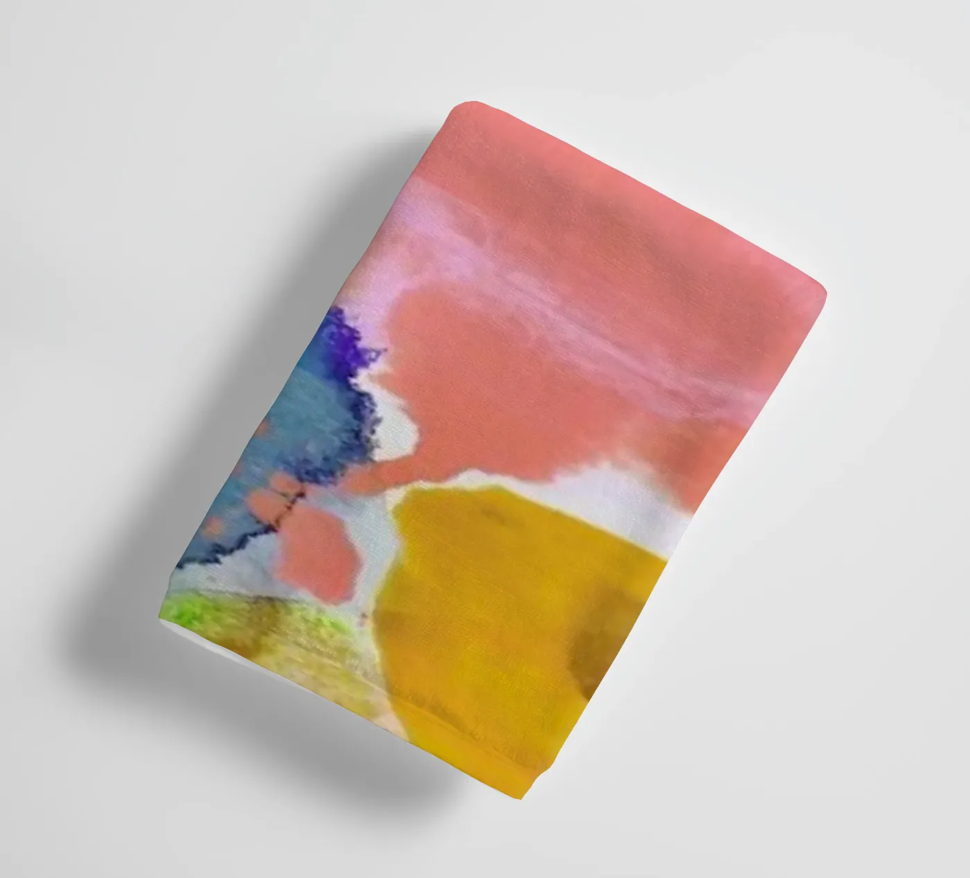 Flamingo towel by Amy Sia