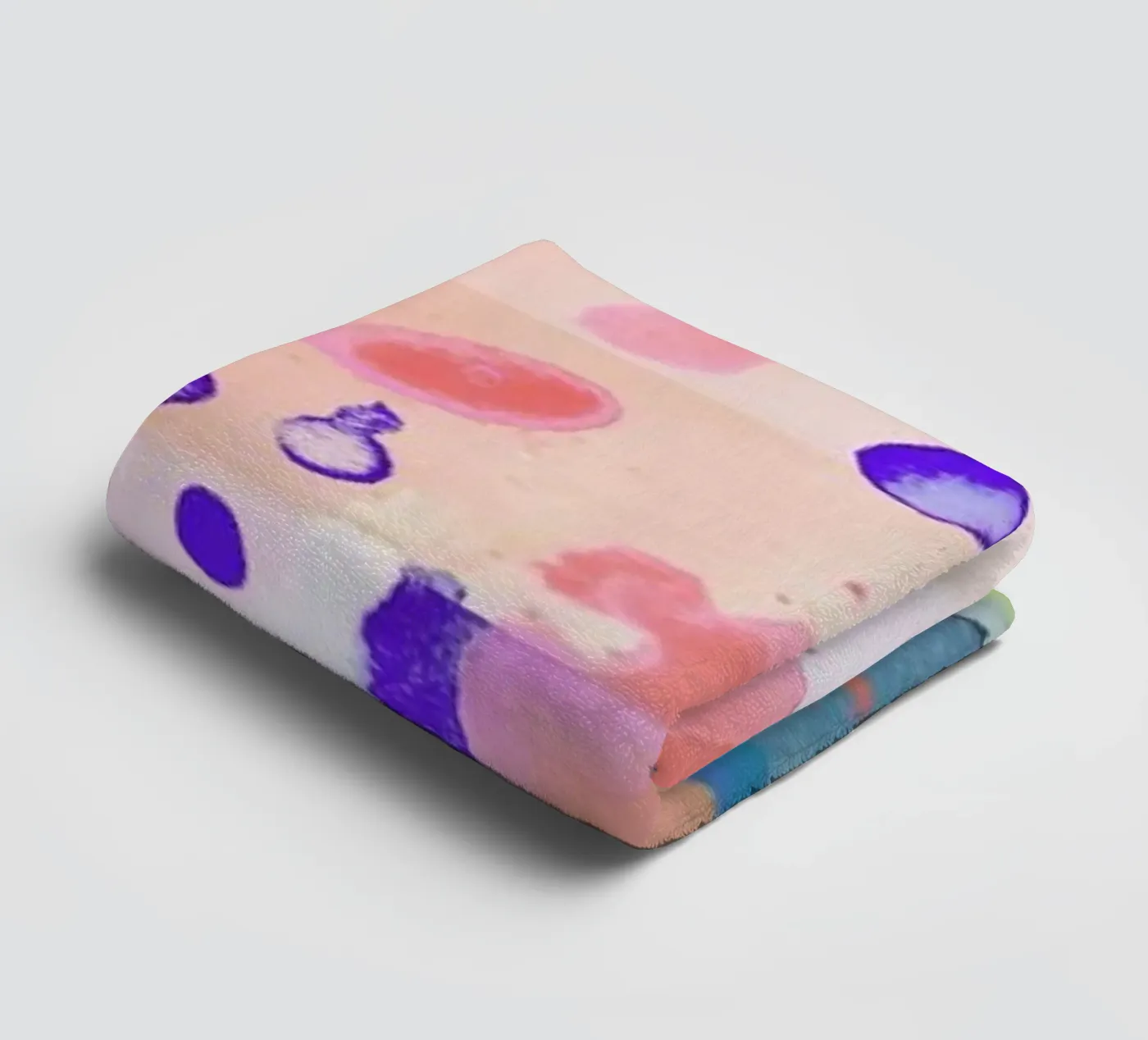 Flamingo towel by Amy Sia