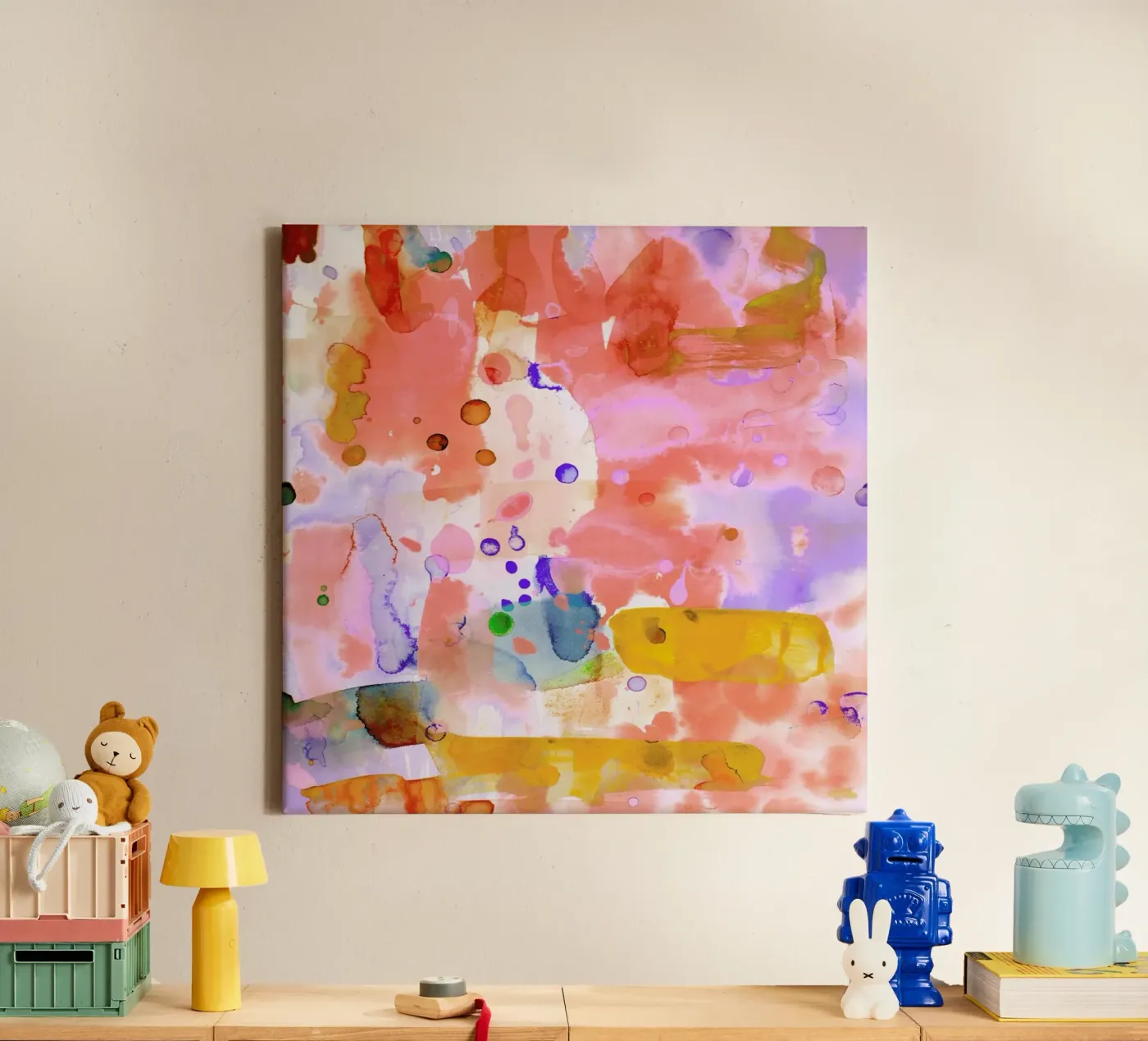 Flamingo tela da Amy Sia