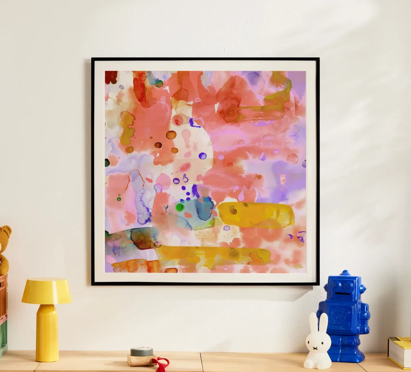 Flamingo poster van Amy Sia