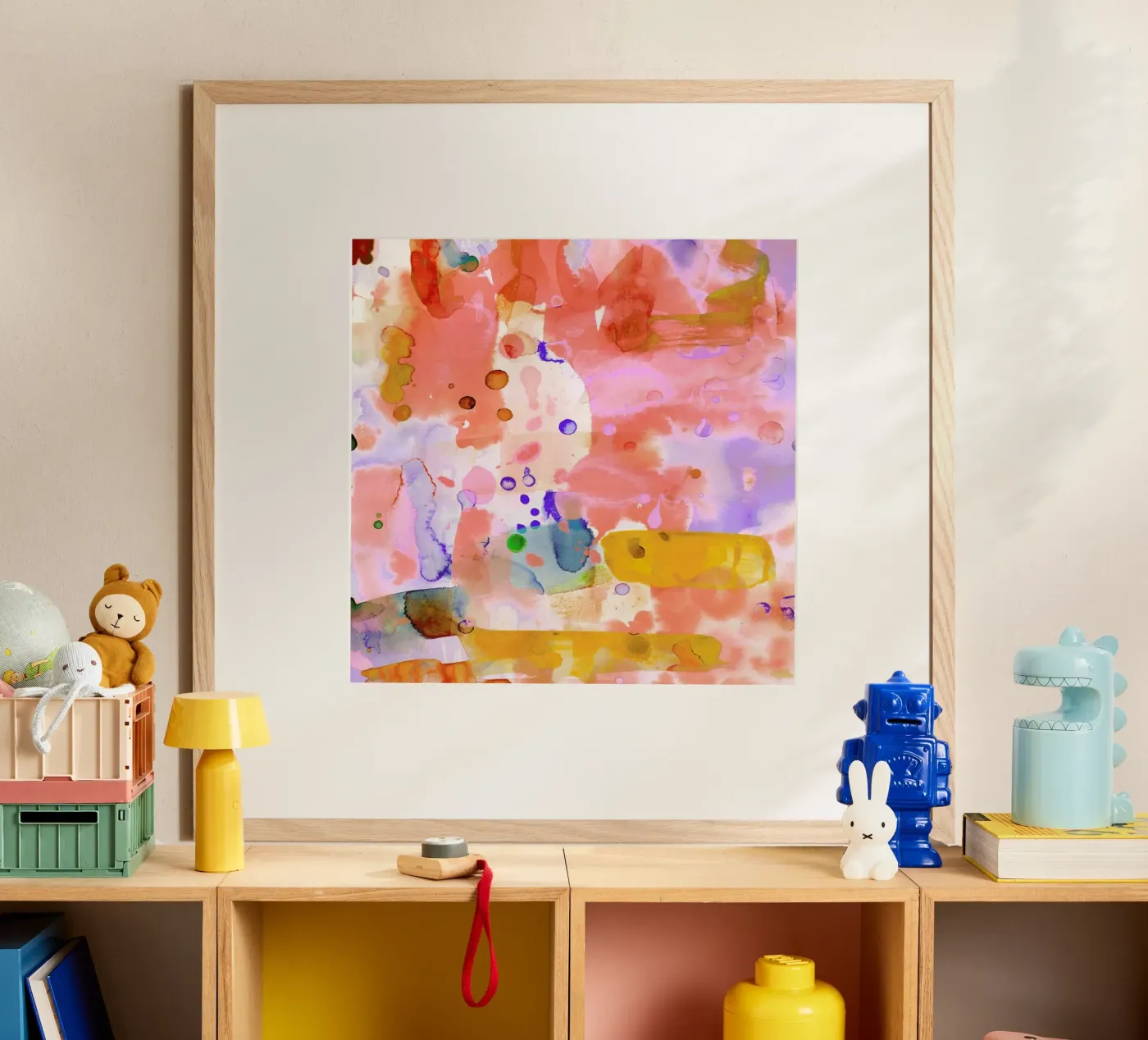Flamingo poster van Amy Sia