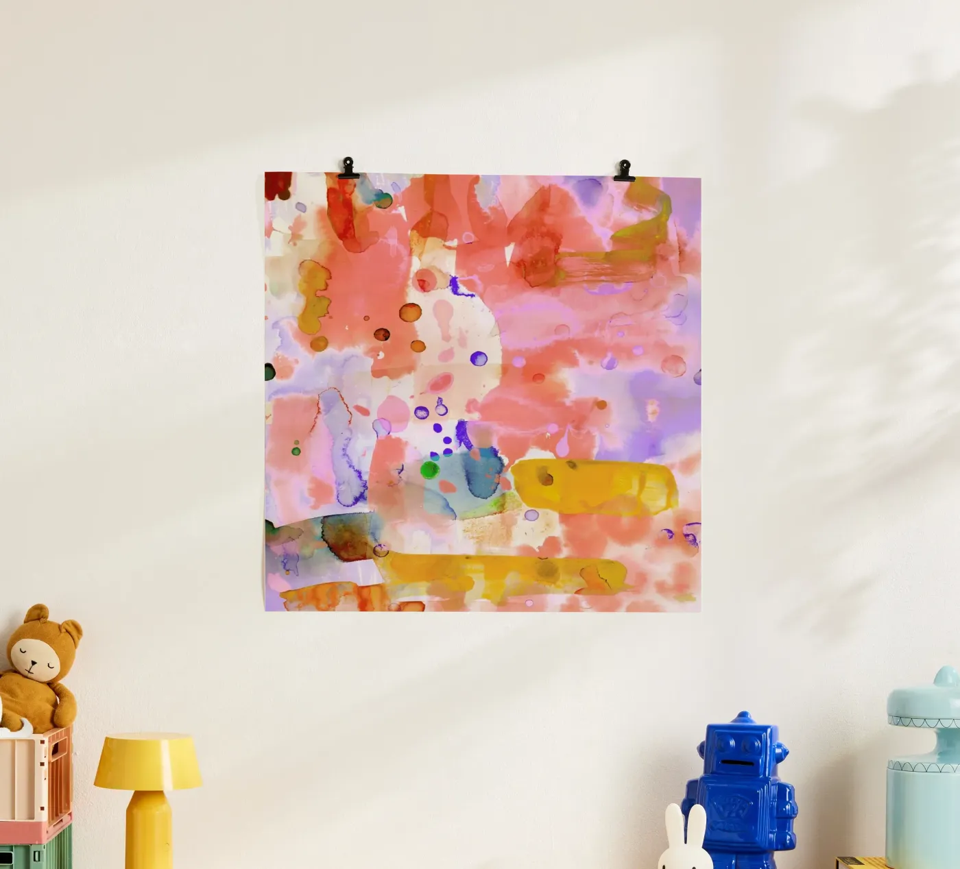 Flamingo poster van Amy Sia