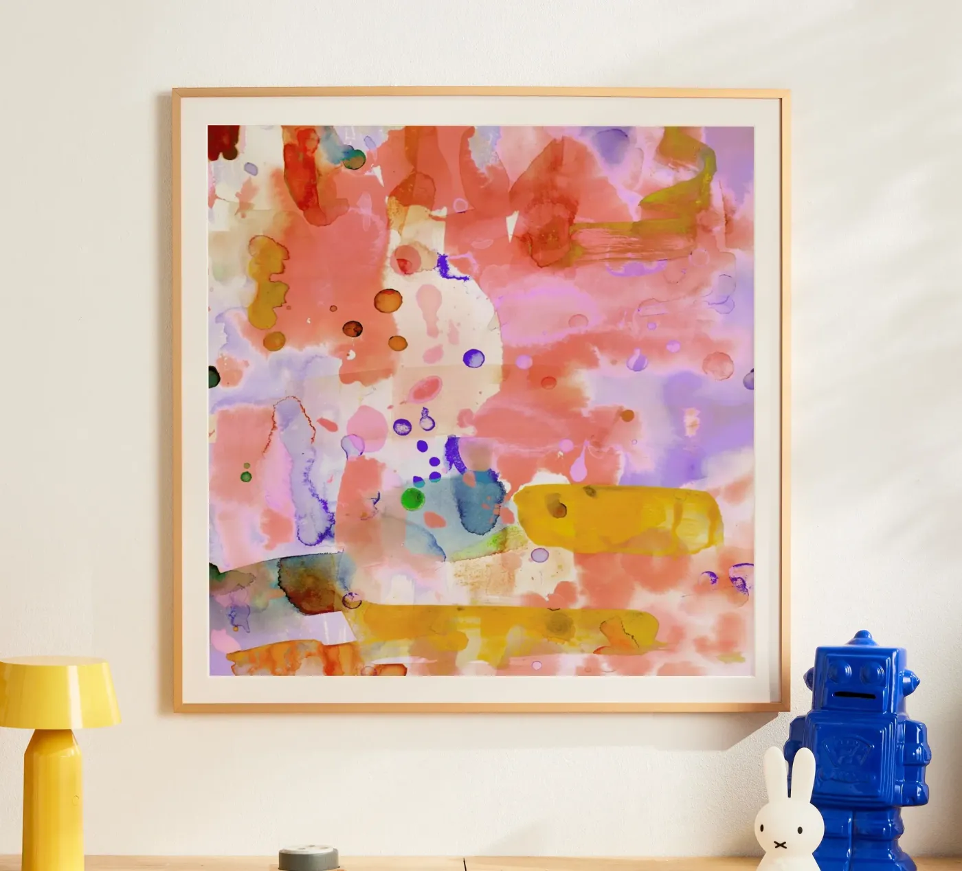 Flamingo poster van Amy Sia