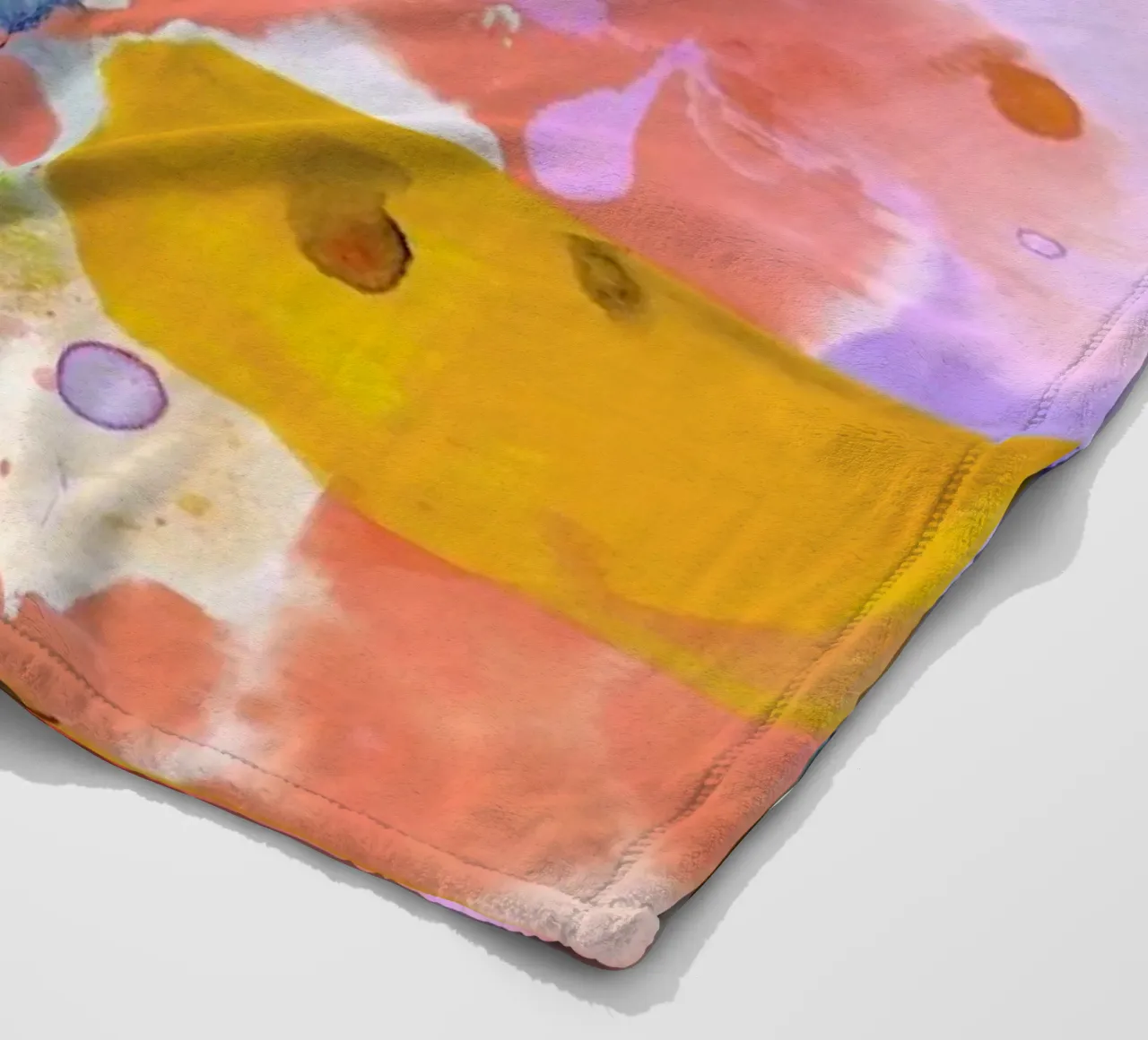 Flamingo Fleecedecke von Amy Sia