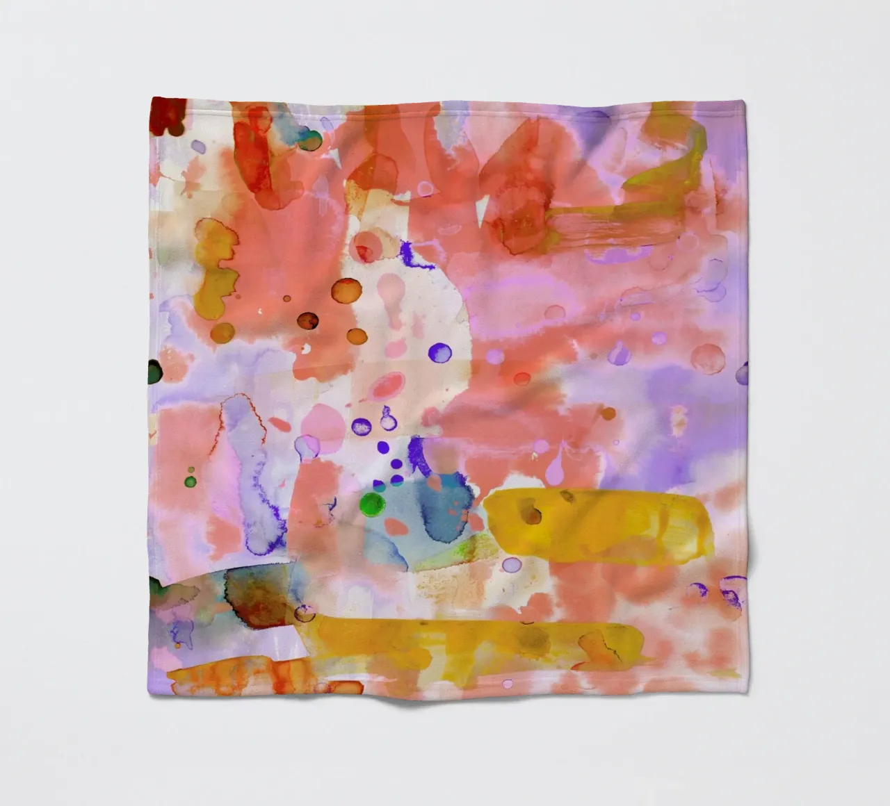 Flamingo Fleecedecke von Amy Sia