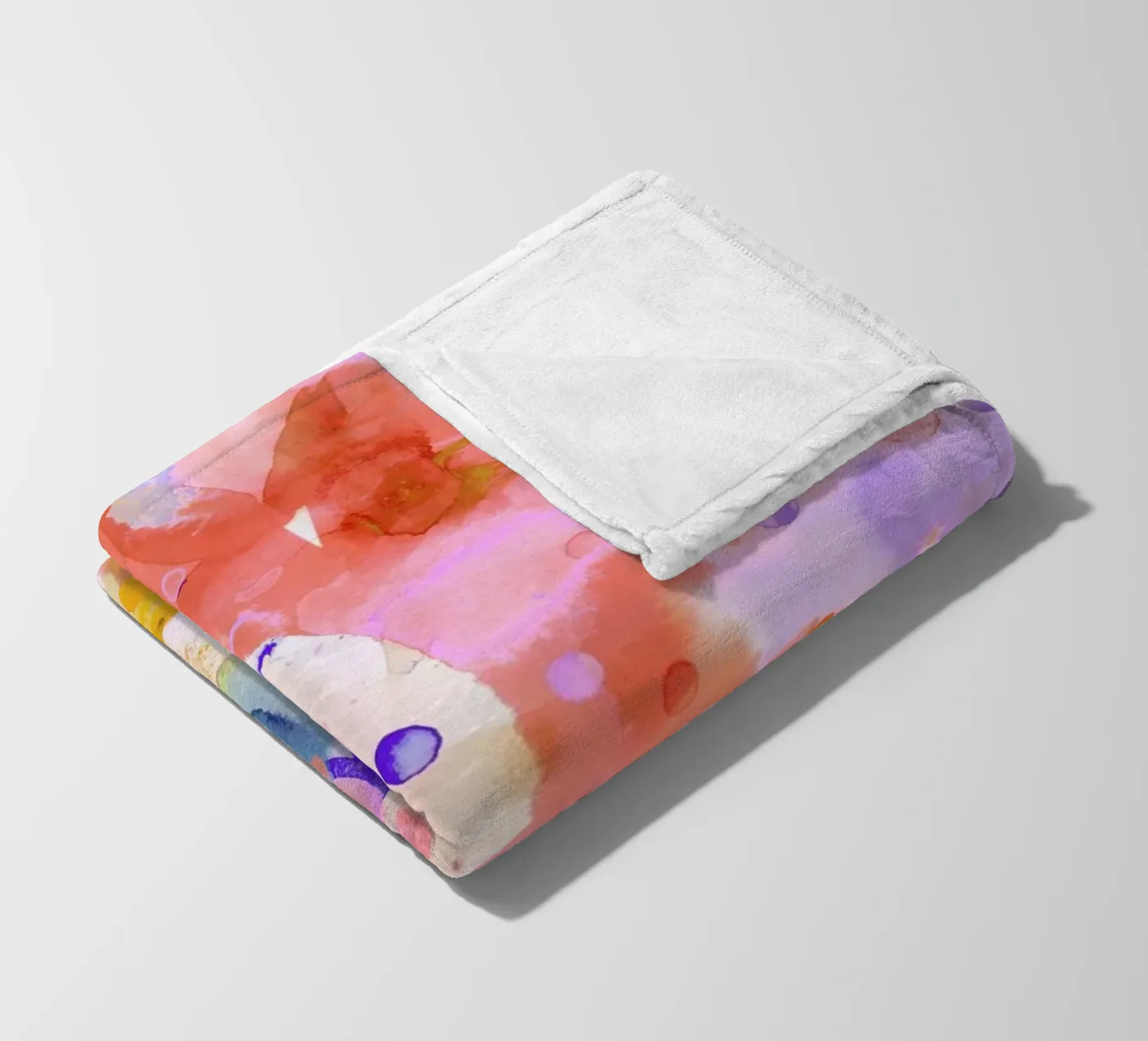 Flamingo Fleecedecke von Amy Sia