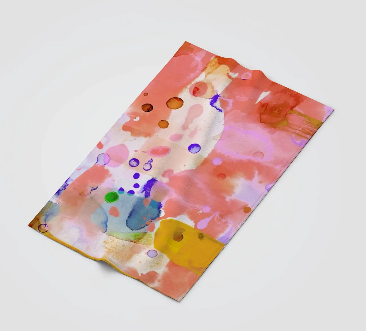 Flamingo Fleecedecke von Amy Sia