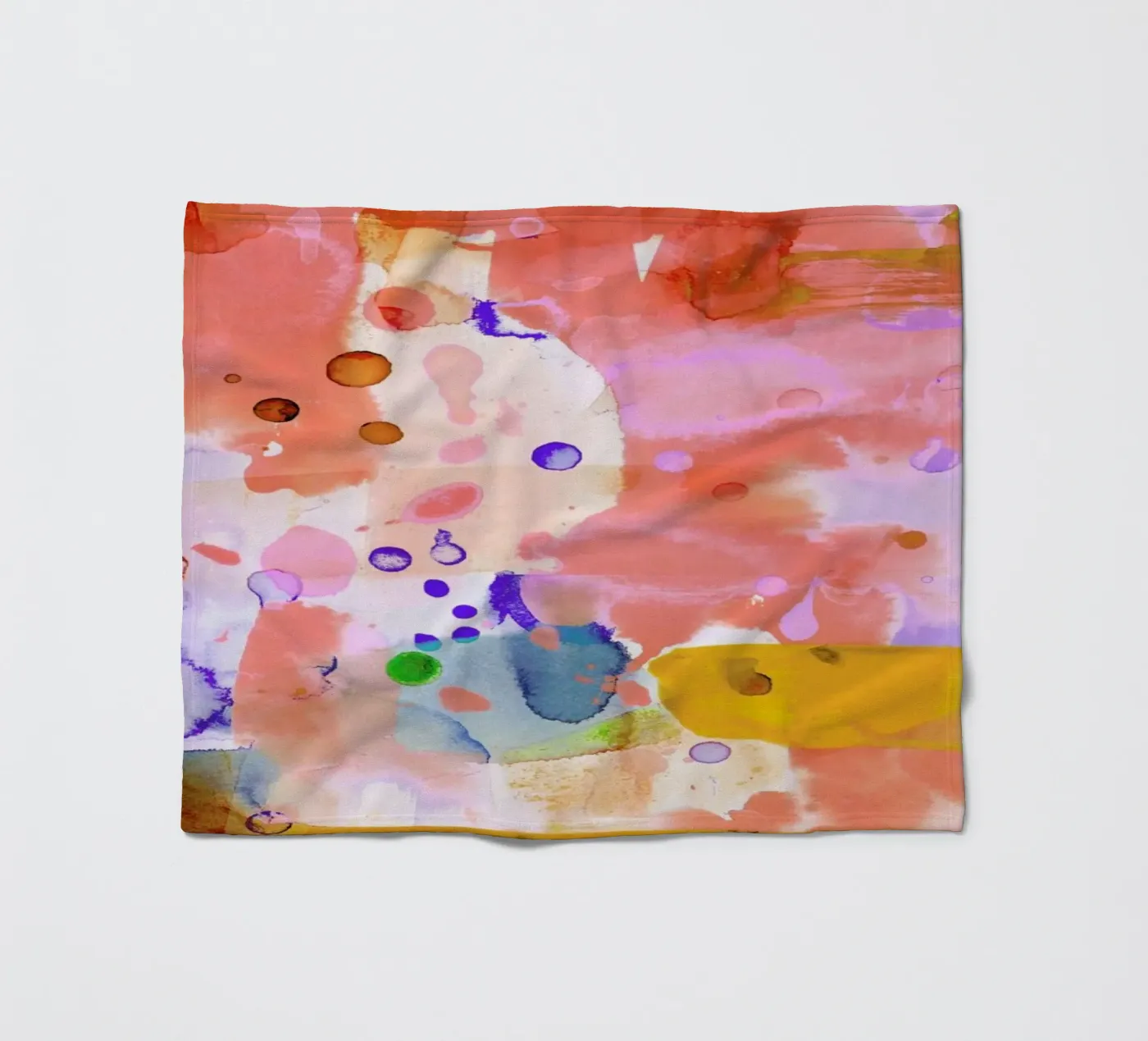 Flamingo Fleecedecke von Amy Sia