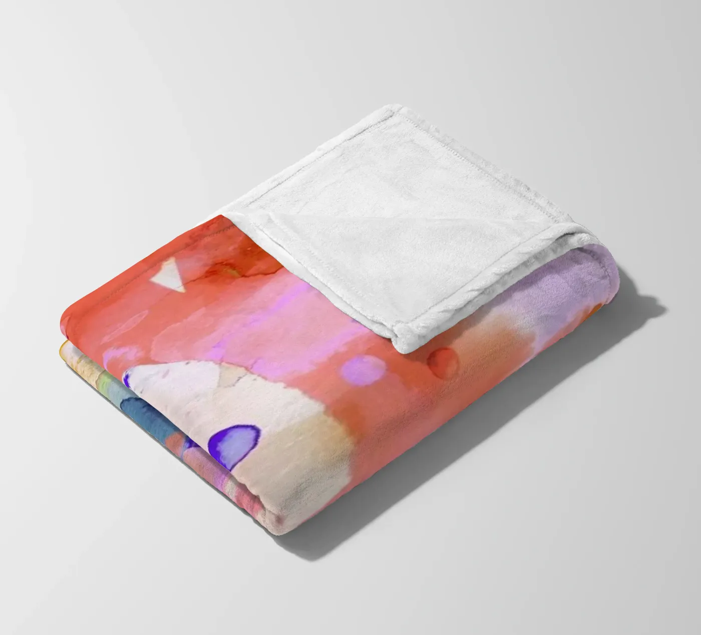 Flamingo Fleecedecke von Amy Sia