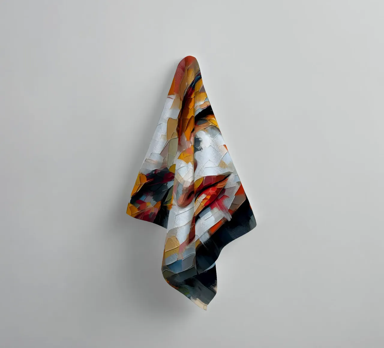 THE FACE OF AUTUMN towel by ARTOMATIC