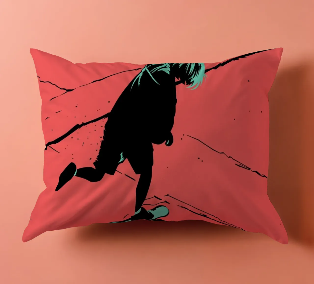 SKATE 04 decorative cushion by Cranio Dsgn