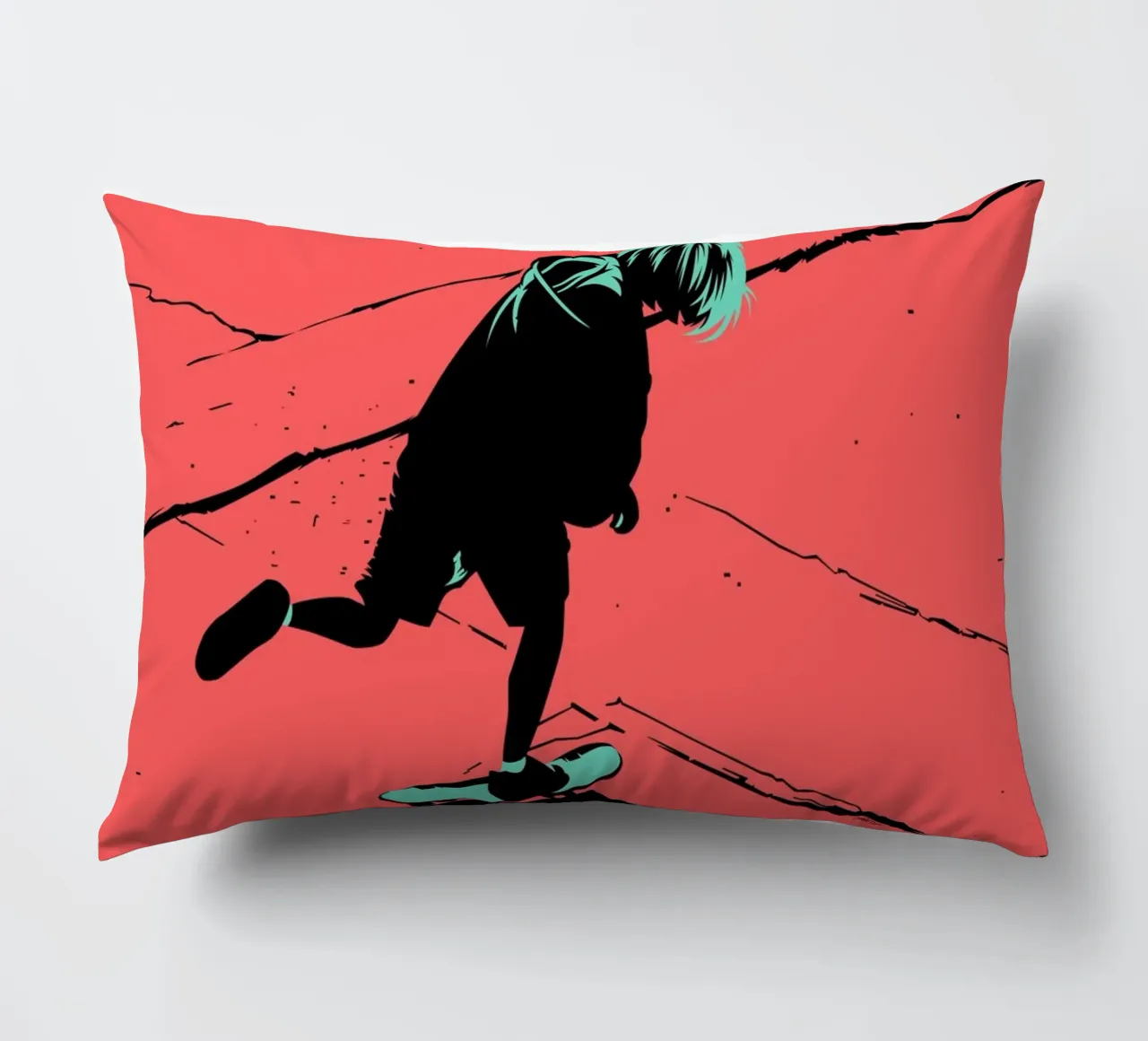 SKATE 04 decorative cushion by Cranio Dsgn