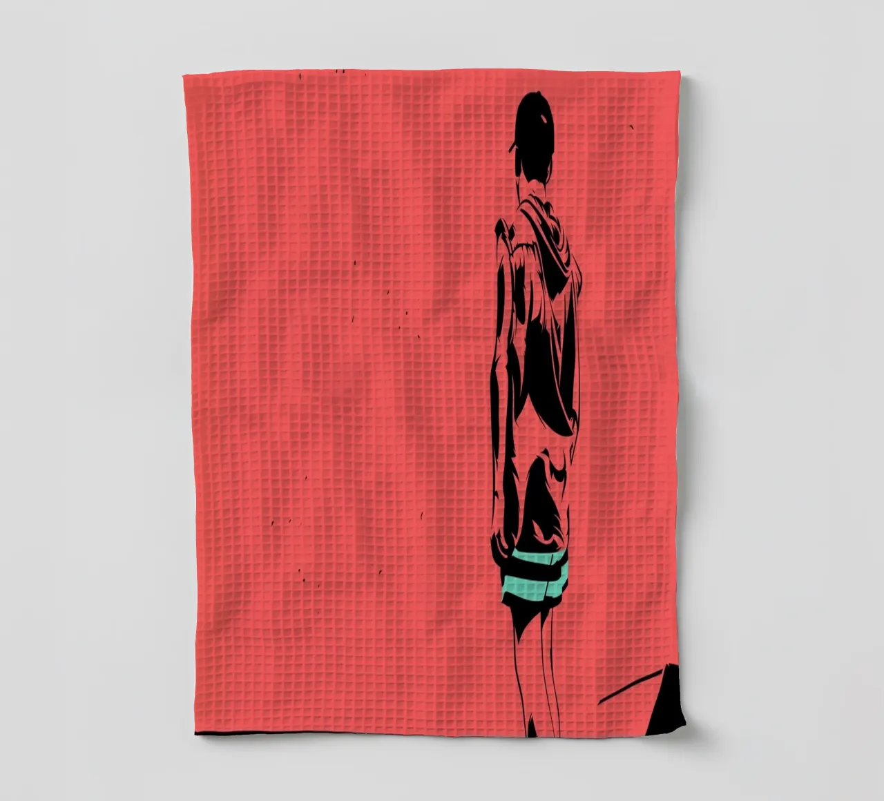 SKATE 05 tea towel by Cranio Dsgn