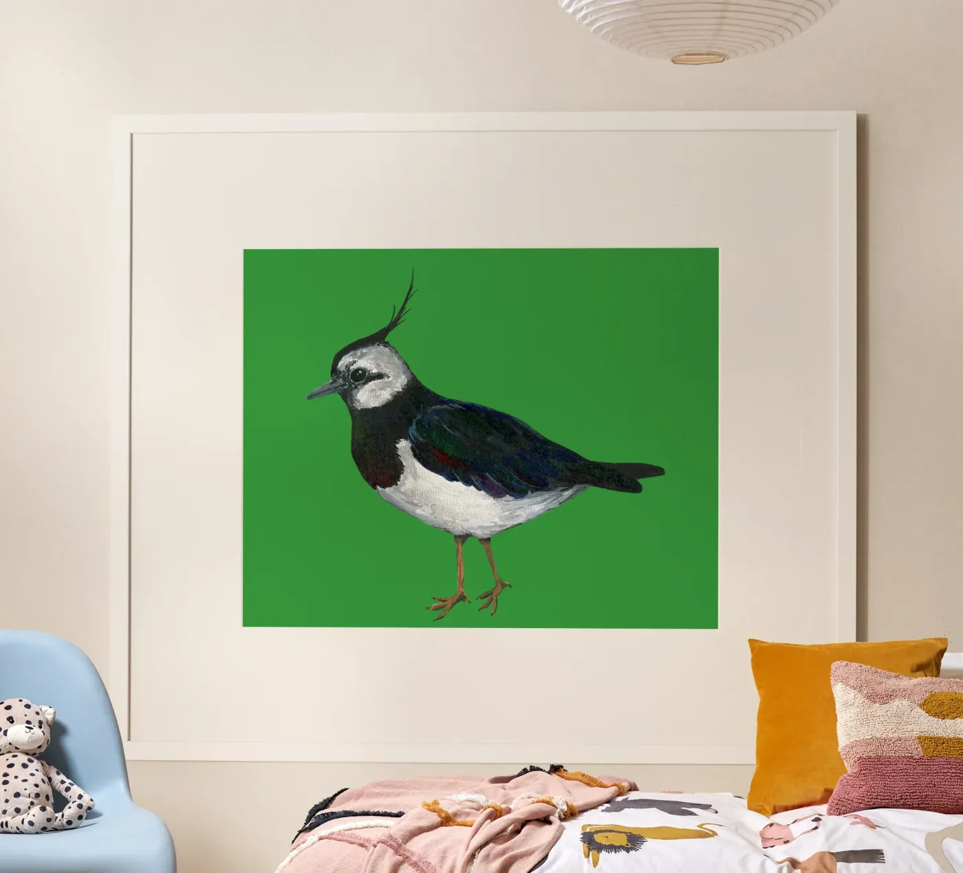 Kiebitz Poster von Bwiser