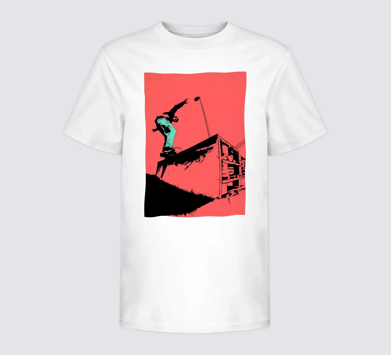 SKATE 07 kids t-shirt by Cranio Dsgn