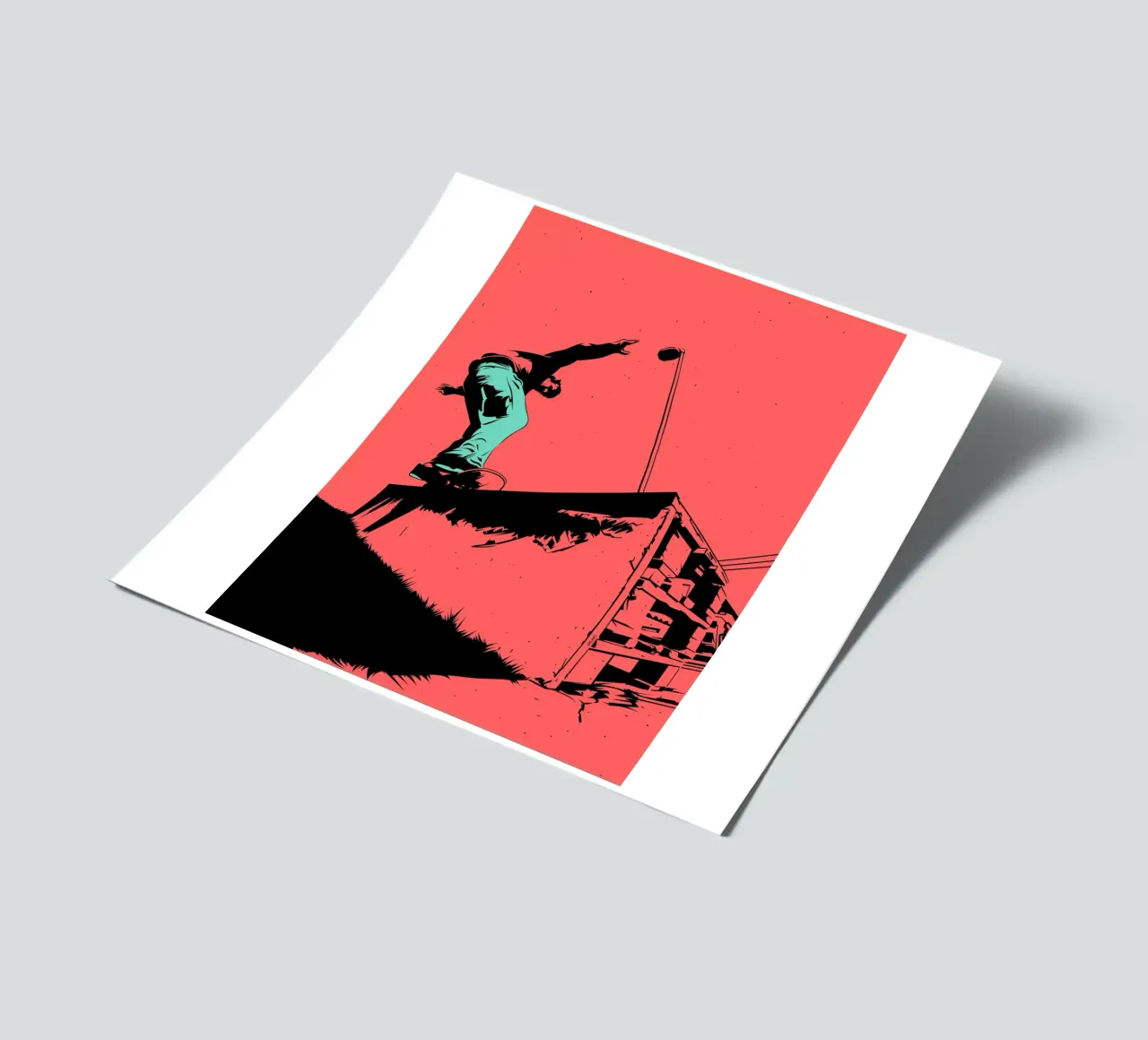 SKATE 07 sticker sheet by Cranio Dsgn