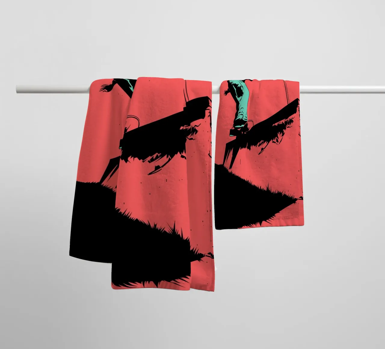SKATE 07 towel by Cranio Dsgn