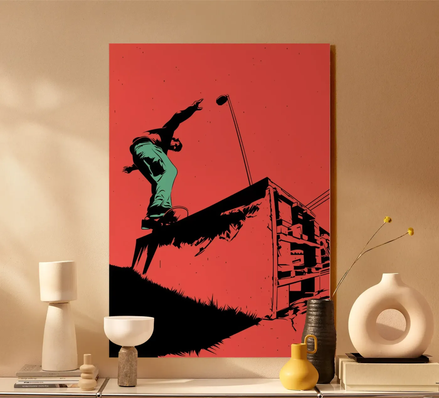 SKATE 07 acryl van Cranio Dsgn