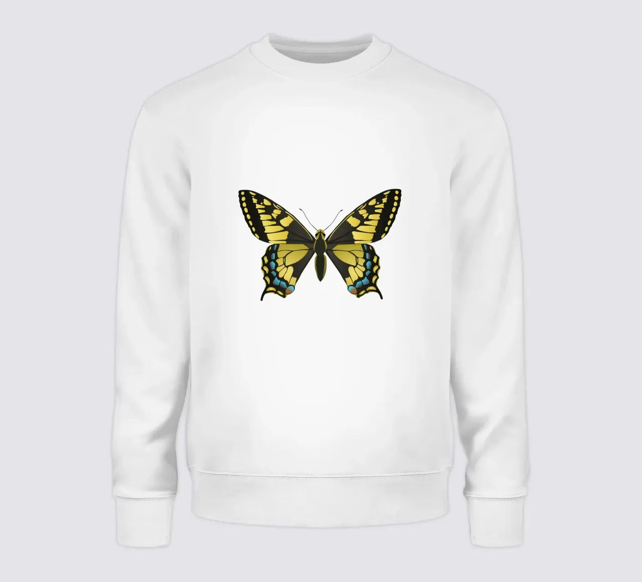 Swallowtail butterfly sweatshirt by Bwiser